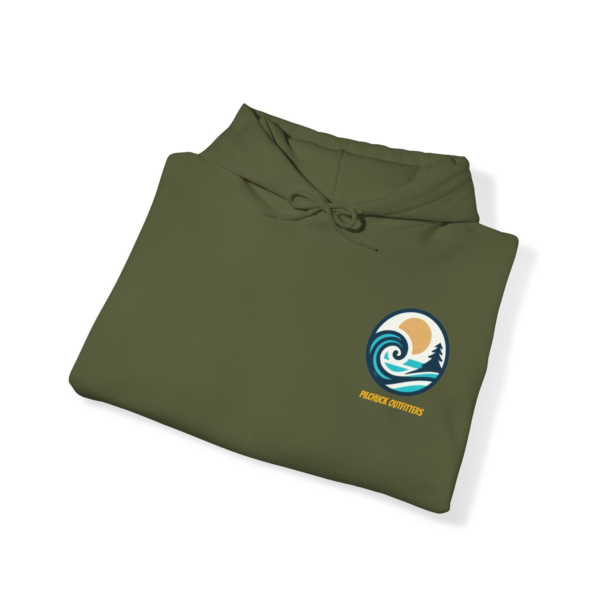 Circle Wave PNW Icon Unisex Heavy Blend Hooded Sweatshirt