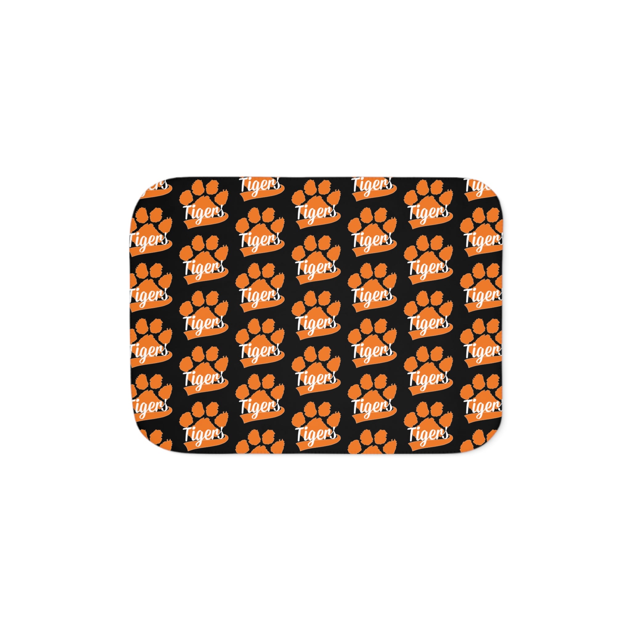 Sherpa Blanket — Granite Falls Tigers Cozy Throw