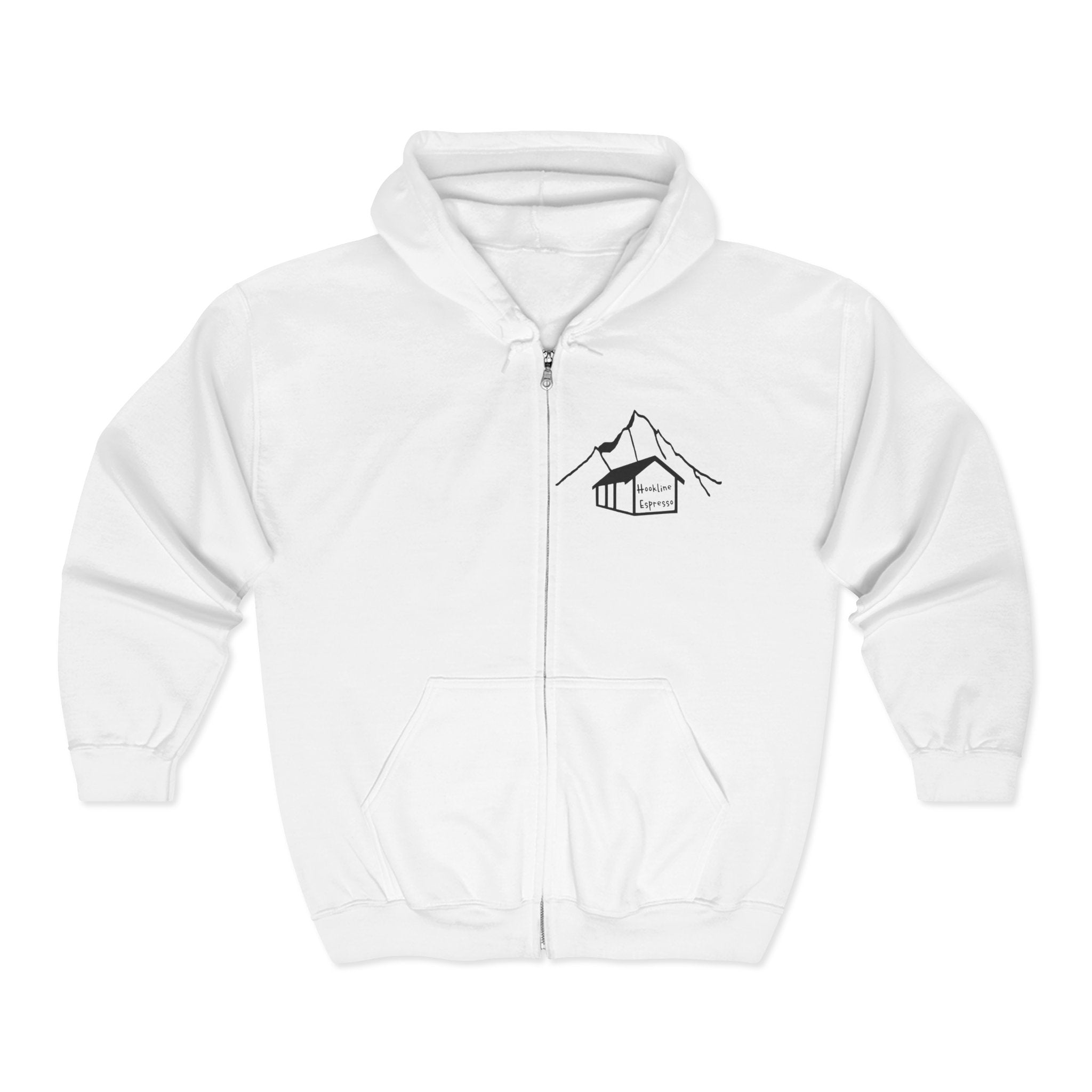 Hookline Espresso Classic Logo Zipup