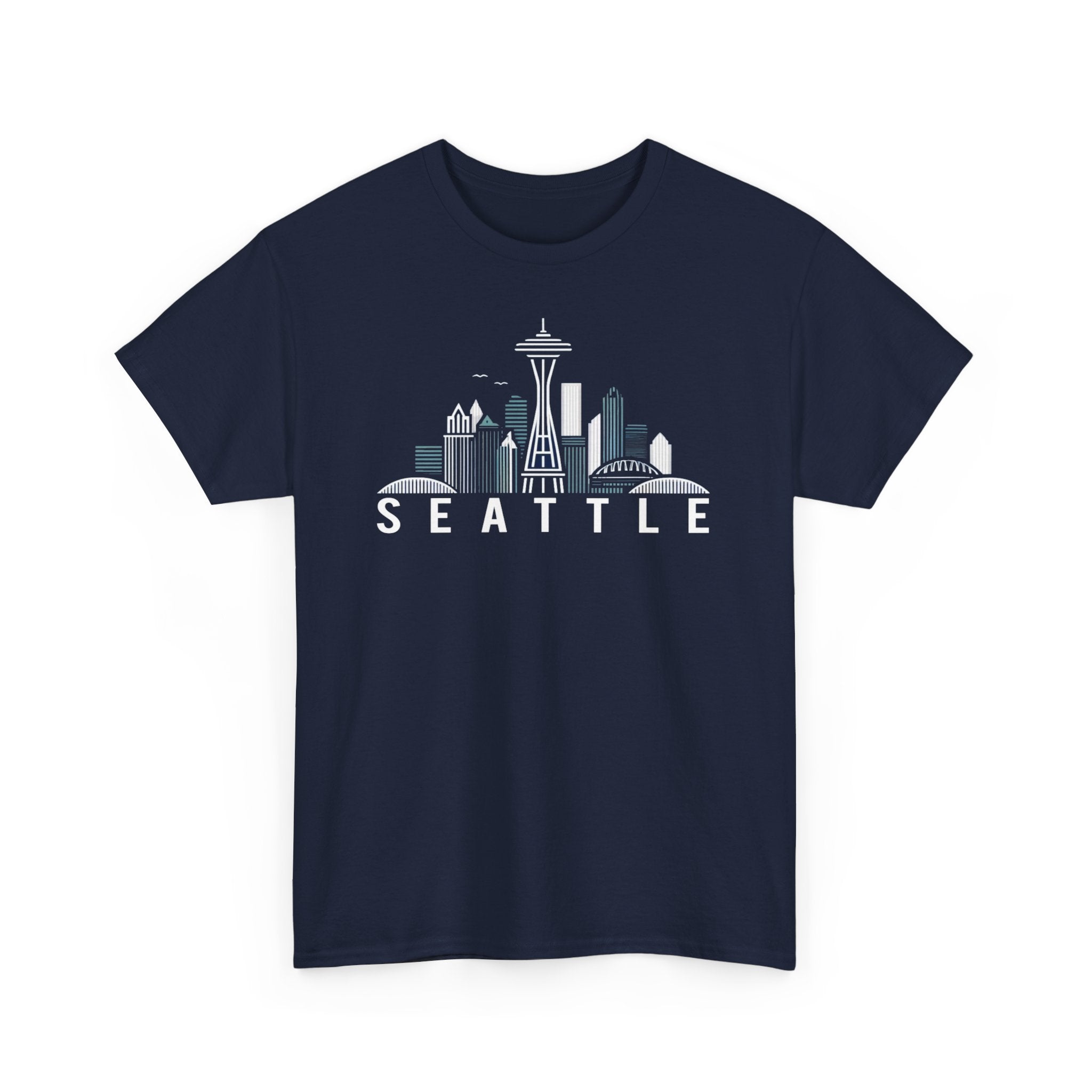 Seattle Baseball Unisex Heavy Cotton Tee