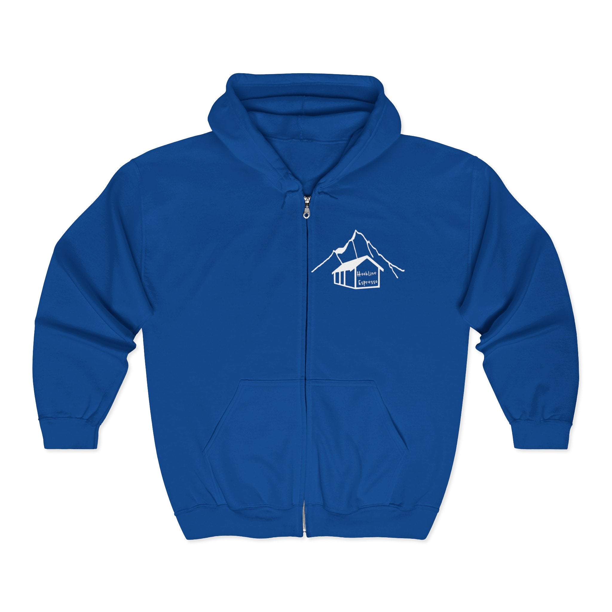 Hookline Espresso Classic Logo Zipup