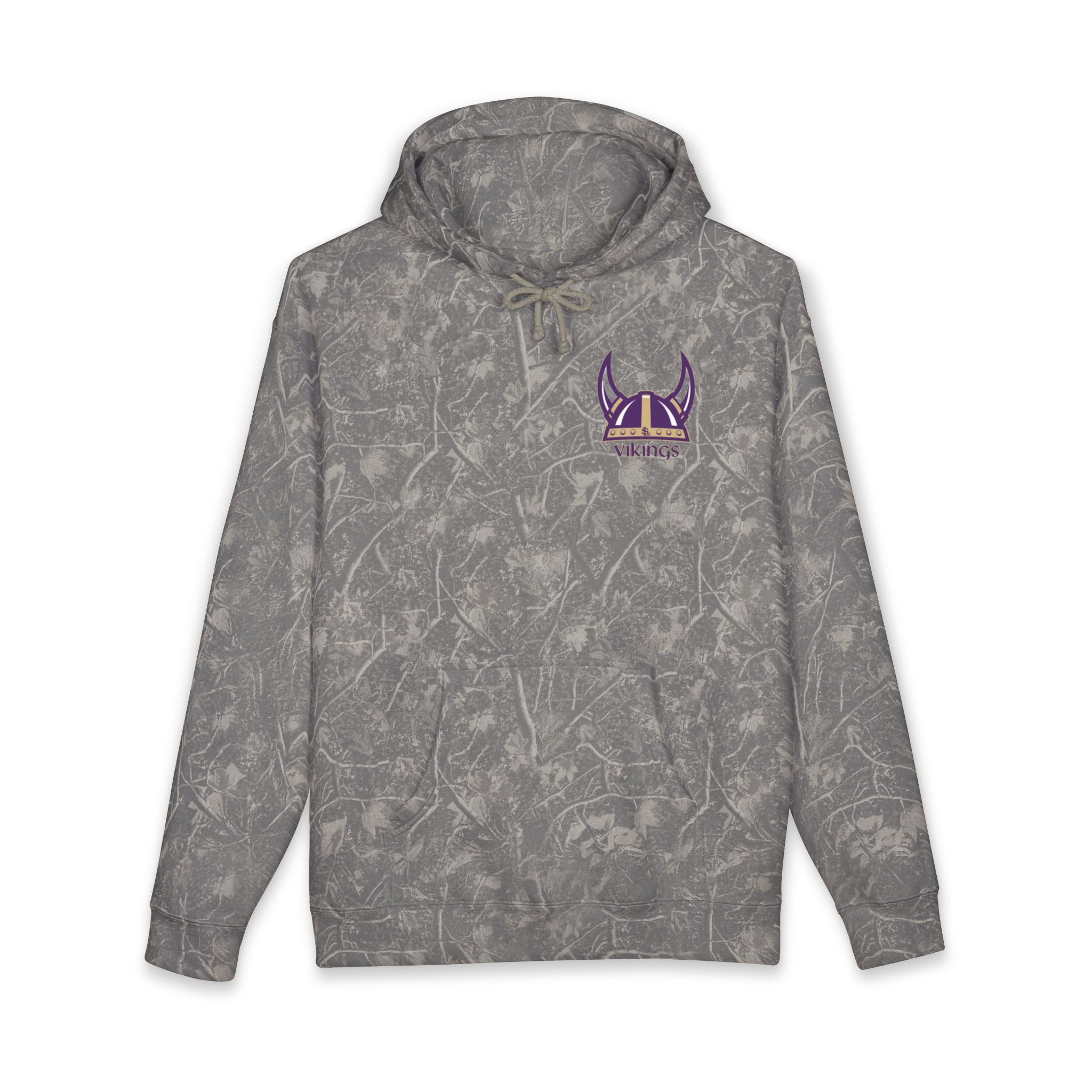 Lake Stevens Vikings Hoodie — School Spirit Camo Pullover