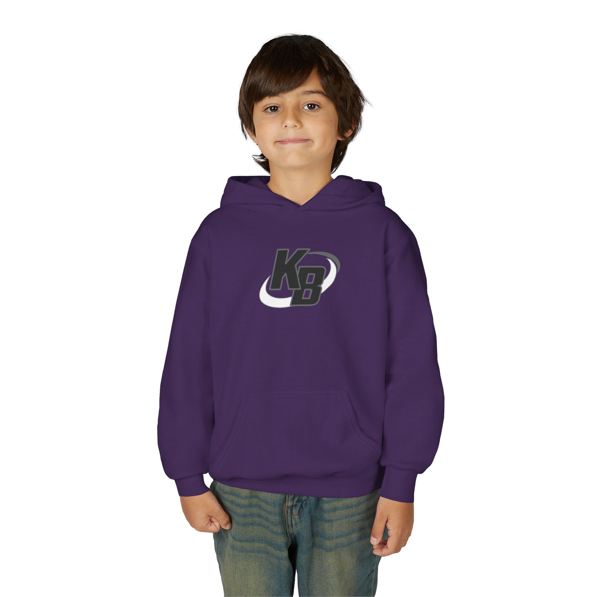 Youth Heavy Blend Hooded Sweatshirt - KB fastpitch design