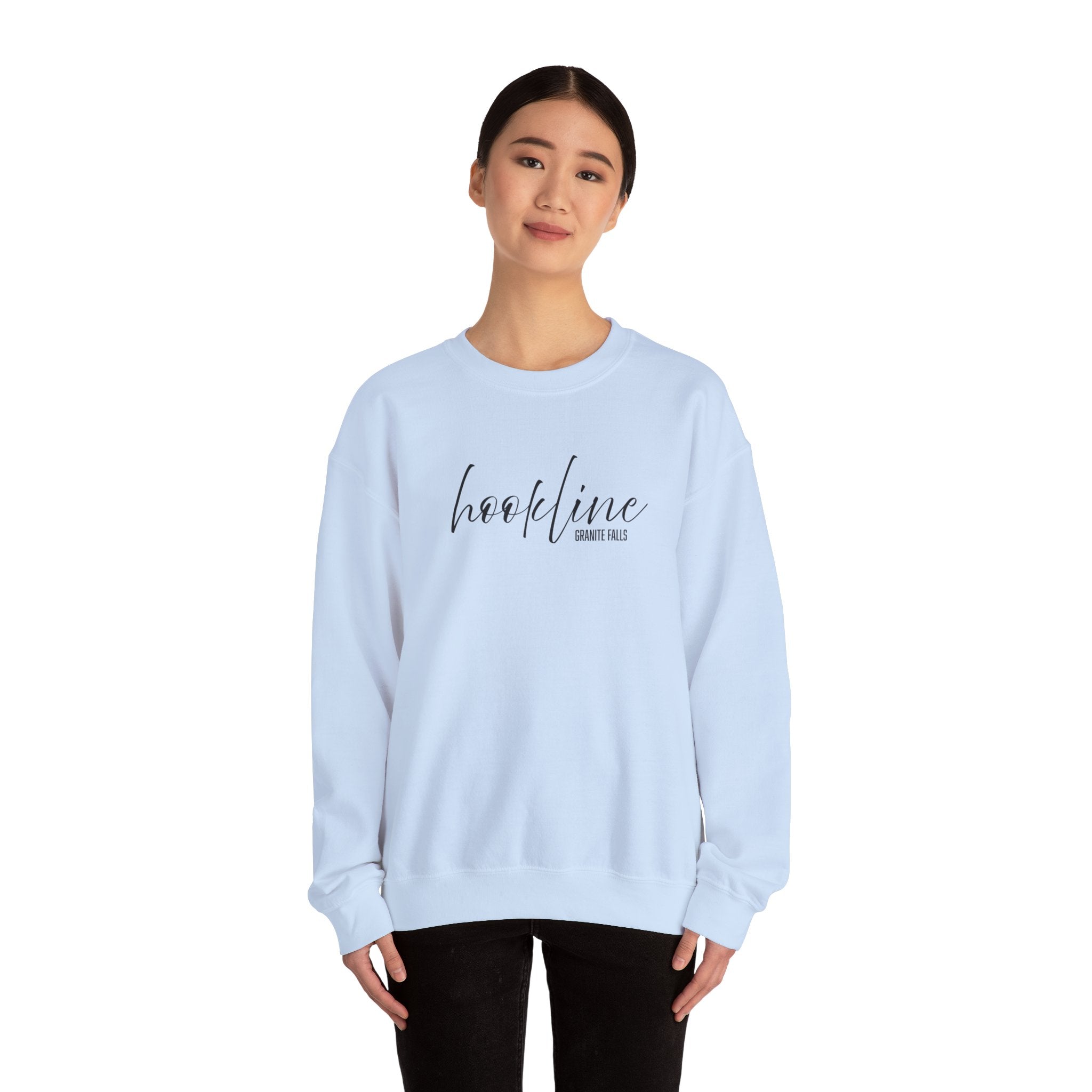 Cozy Hookline Espresso Crewneck Sweatshirt