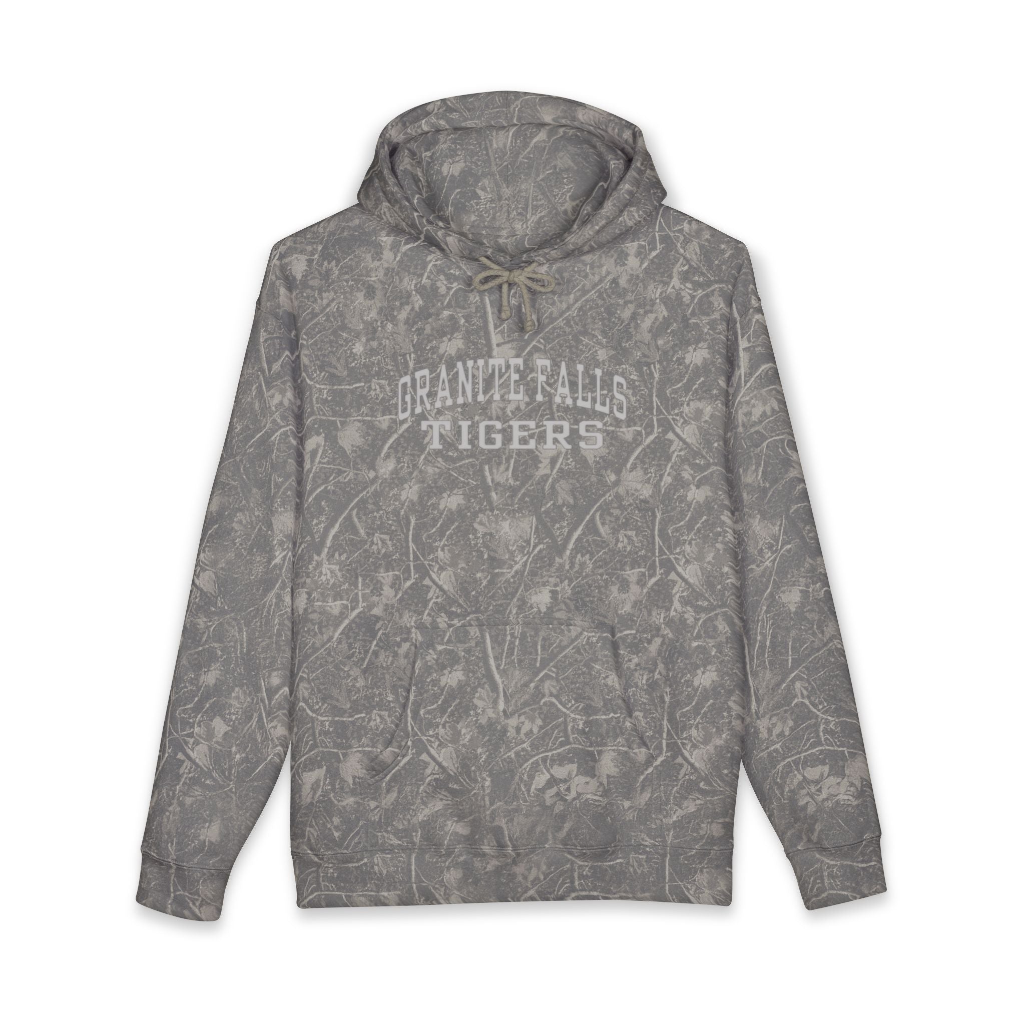 Granite Falls Tigers Camo Hoodie — School Spirit Pullover