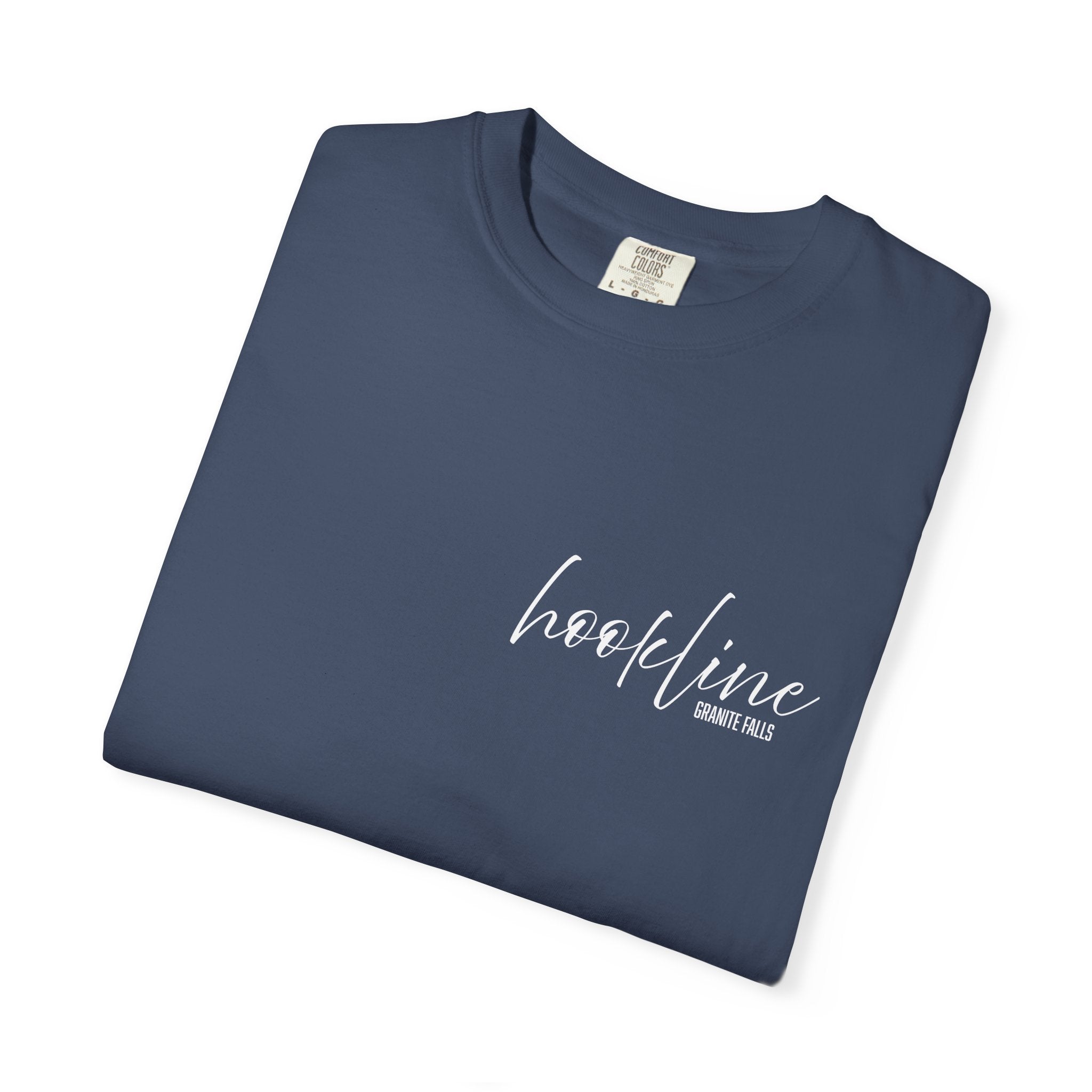 Hookline White Font T-shirt