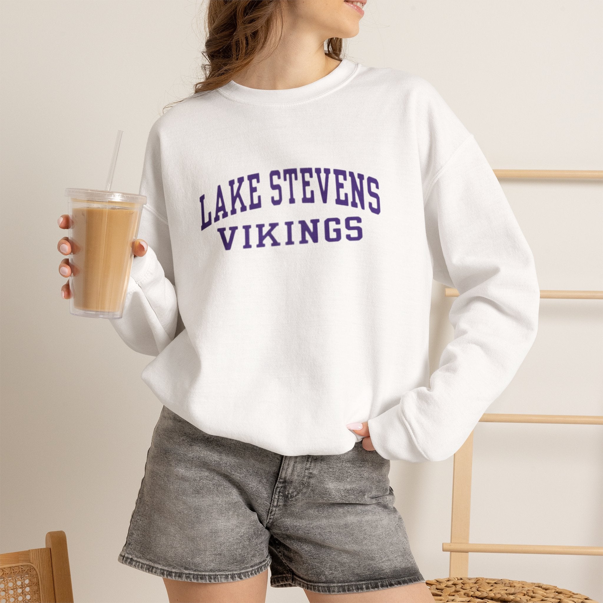 Lake Stevens Vikings Crewneck Sweatshirt