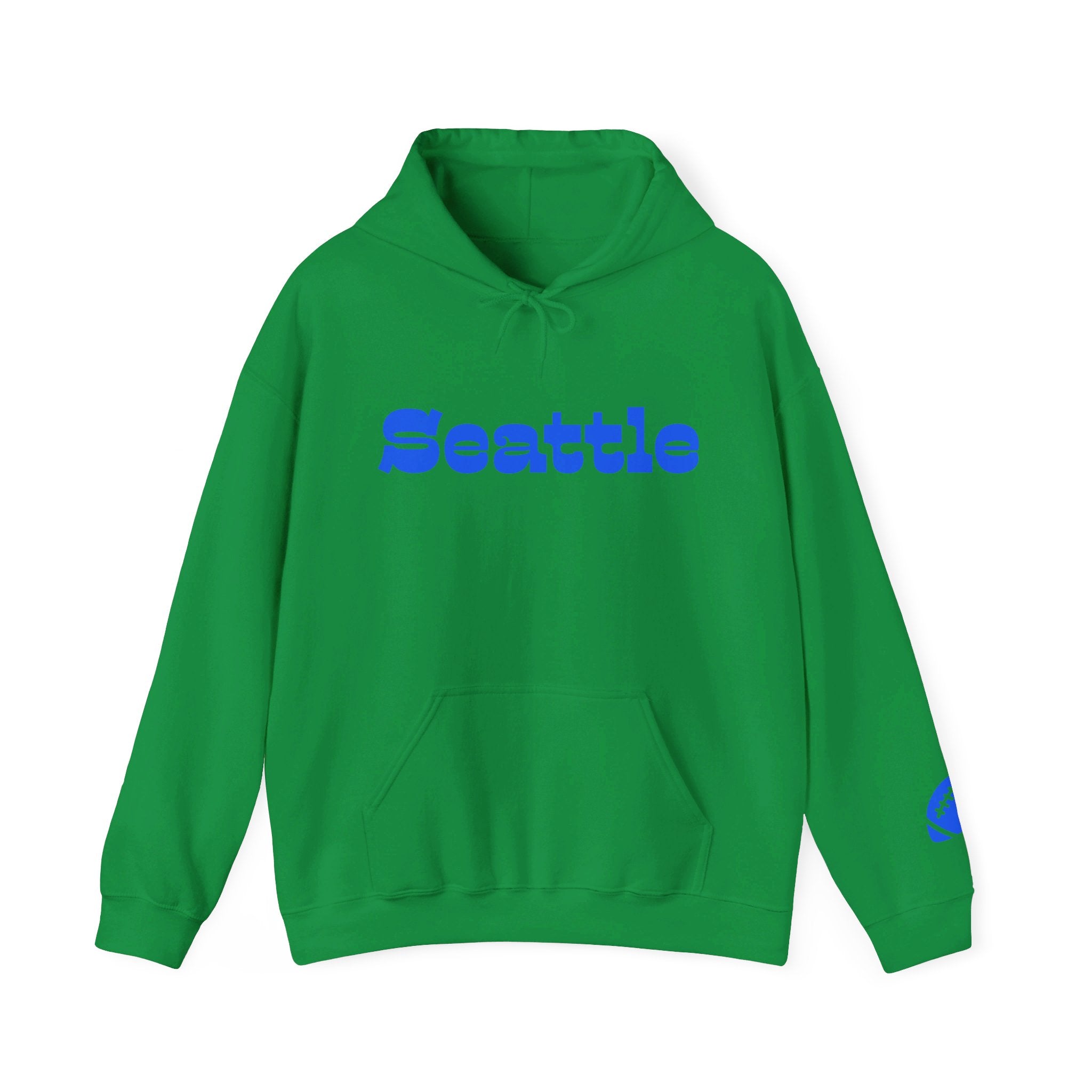 Seattle Home Team Heart Hooded Sweatshirt