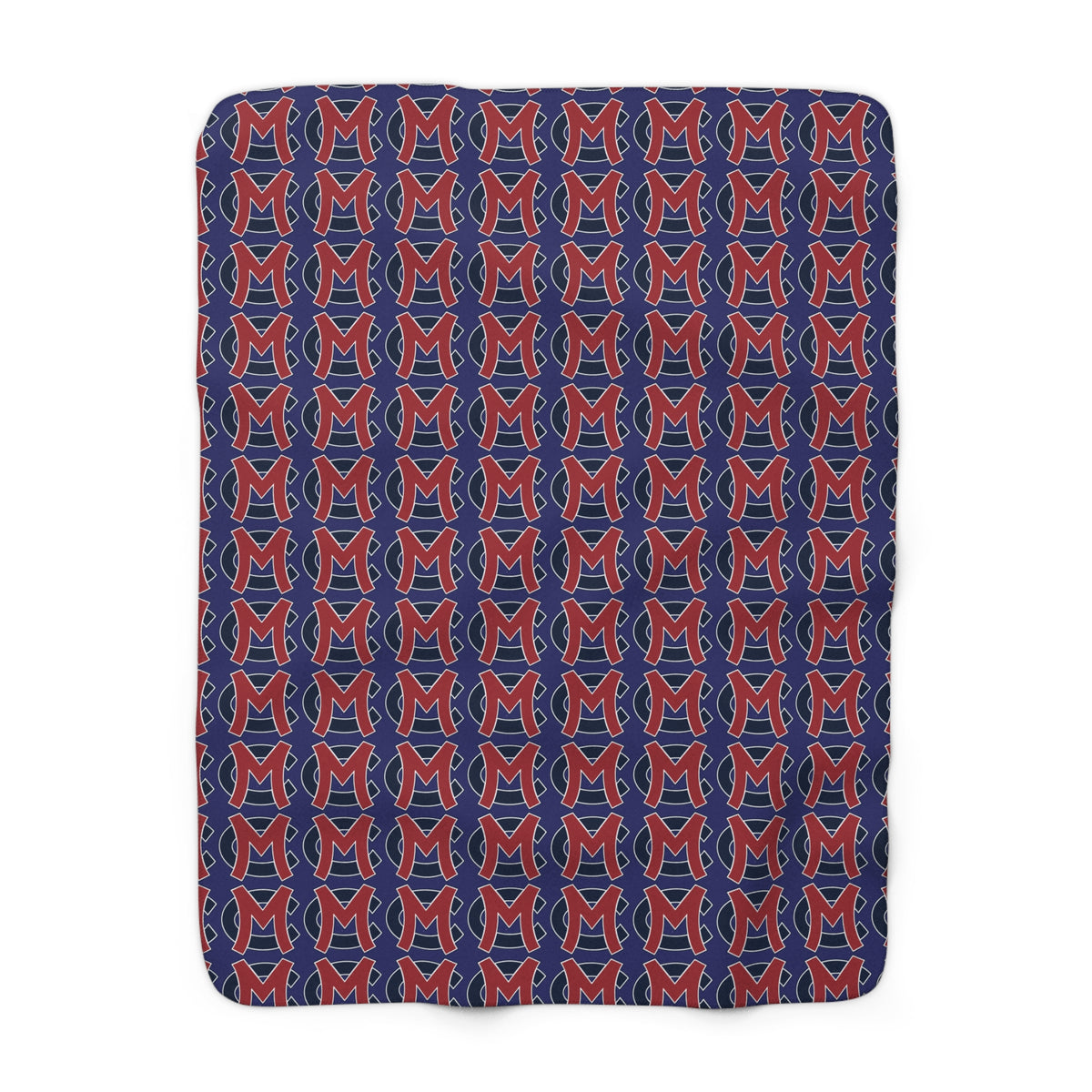 Cascade Softball Sherpa Fleece Blanket