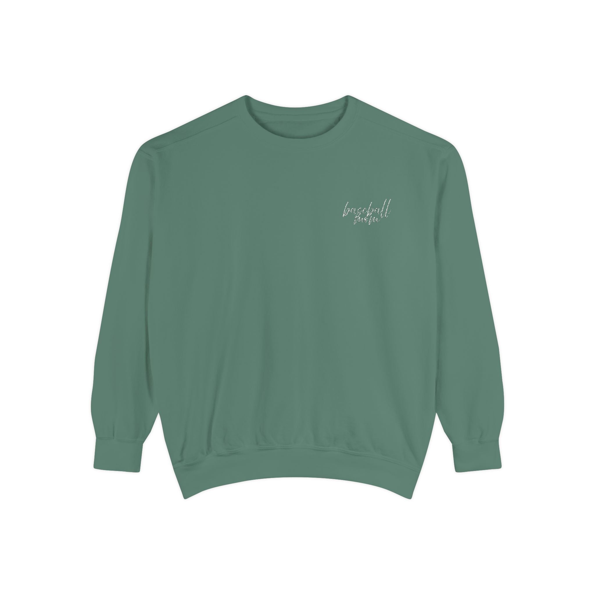 Baseball Mom Embroidered Sweatshirt
