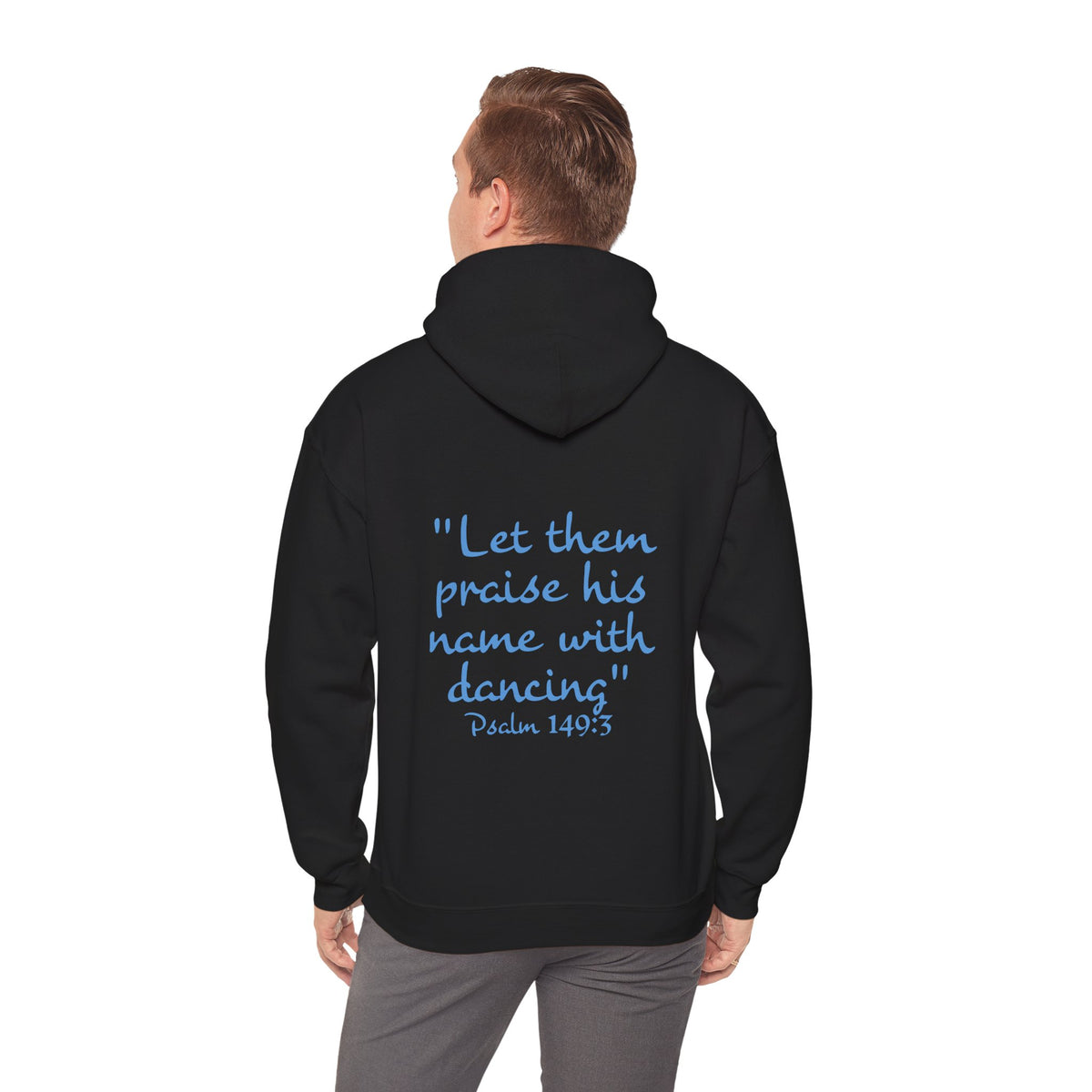 Dance Mom Hoodie — "Let Them Praise His Name with Dancing" Psalm 149:3 Christian Pullover