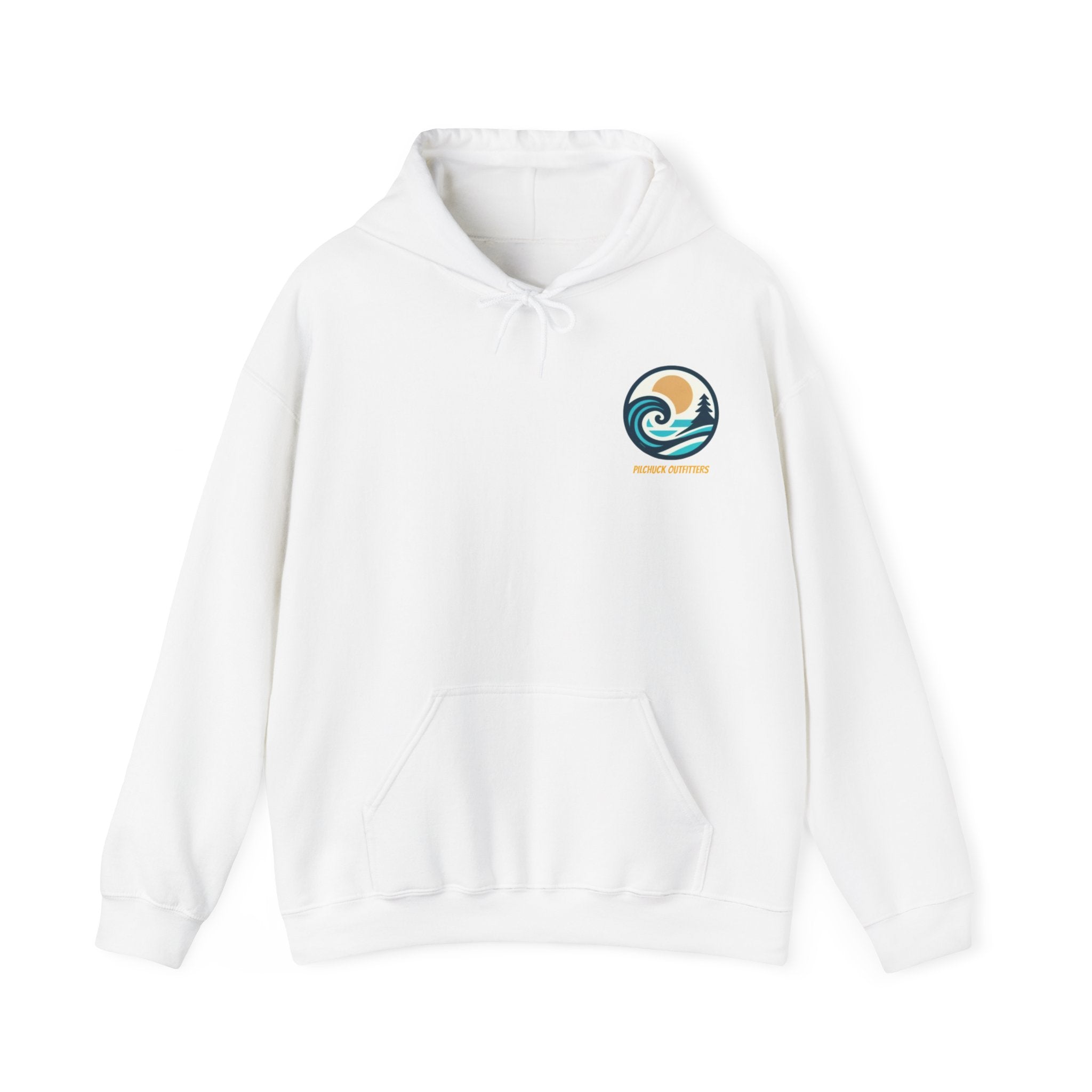 Circle Wave PNW Icon Unisex Heavy Blend Hooded Sweatshirt