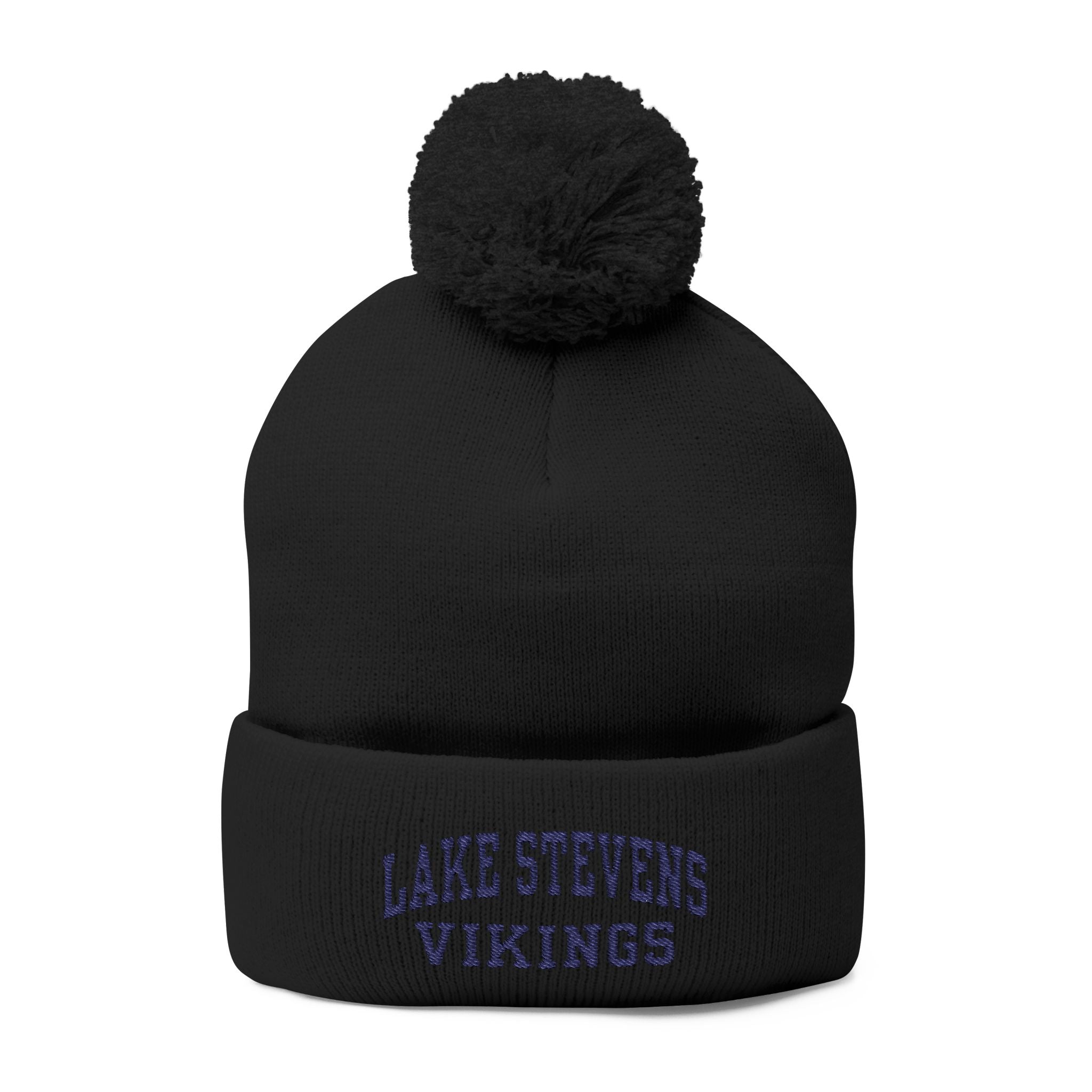 Lake Stevens Vikings Pom Beanie – Cozy Game Day Winter Hat