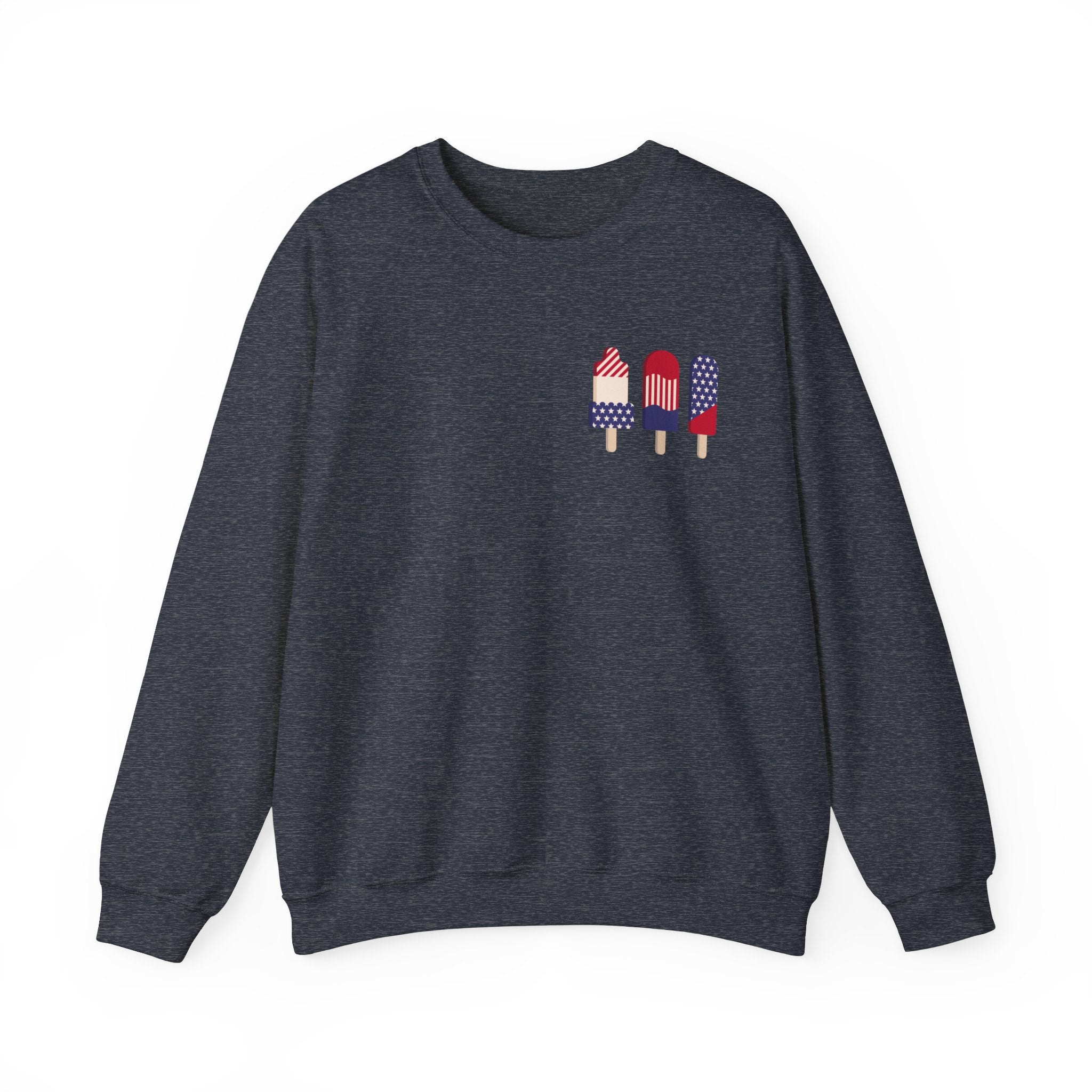 Patriotic Popsicles Crewneck Sweatshirt