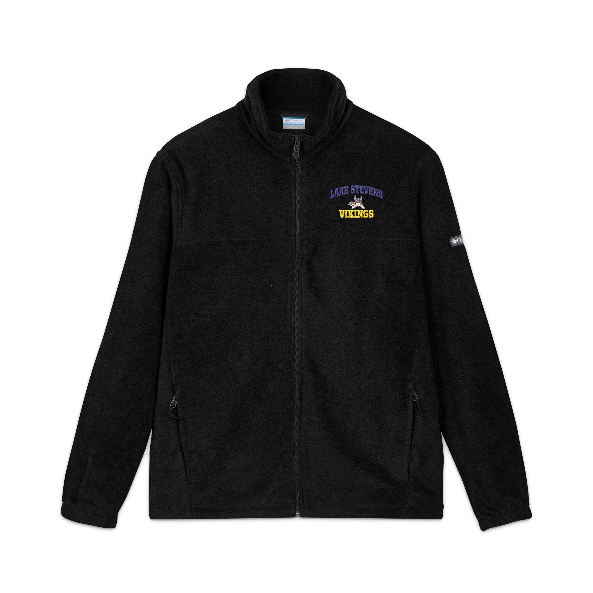 Embroidered 'Vikings' Columbia Fleece Jacket