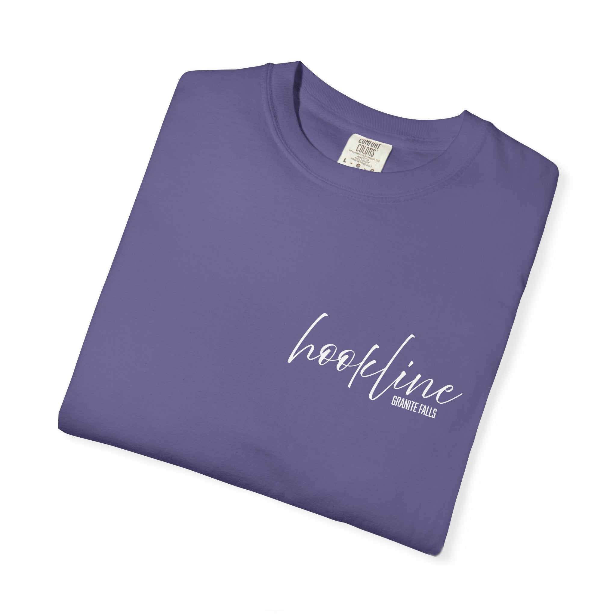 Hookline White Font T-shirt