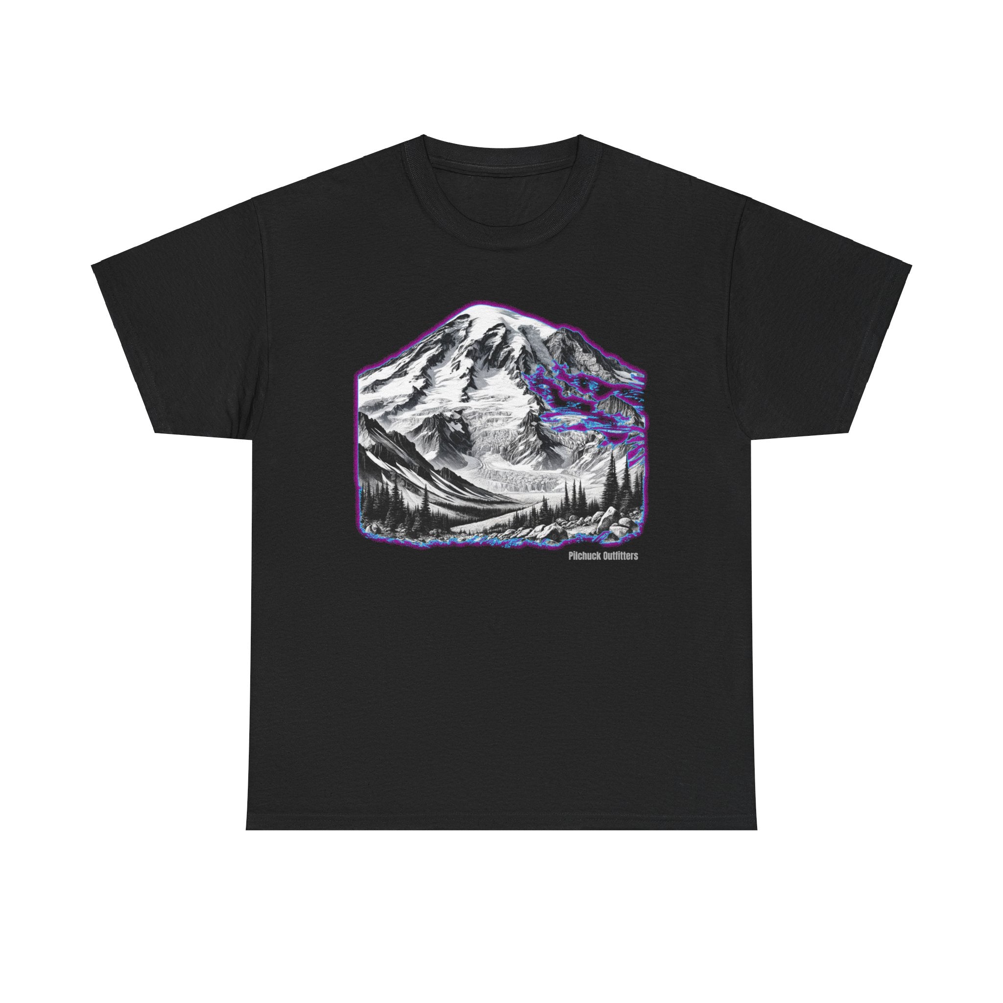 Mount Rainer Neon Unisex Heavy Cotton Tee
