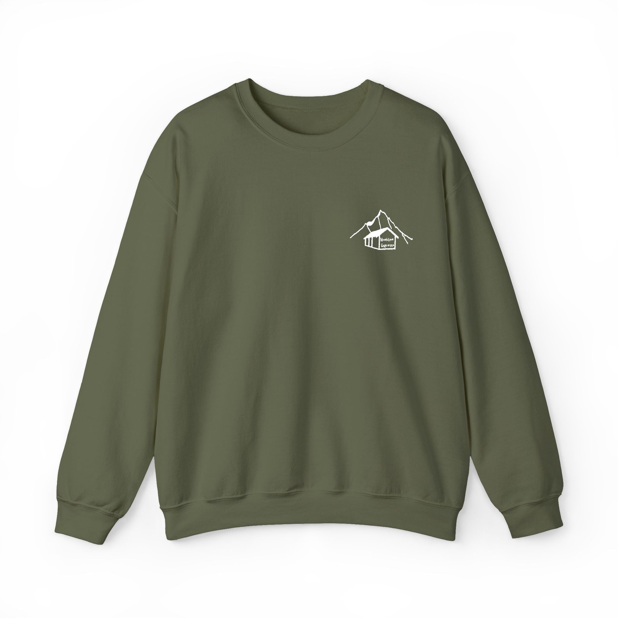 Hookline White Embroidered Sweatshirt