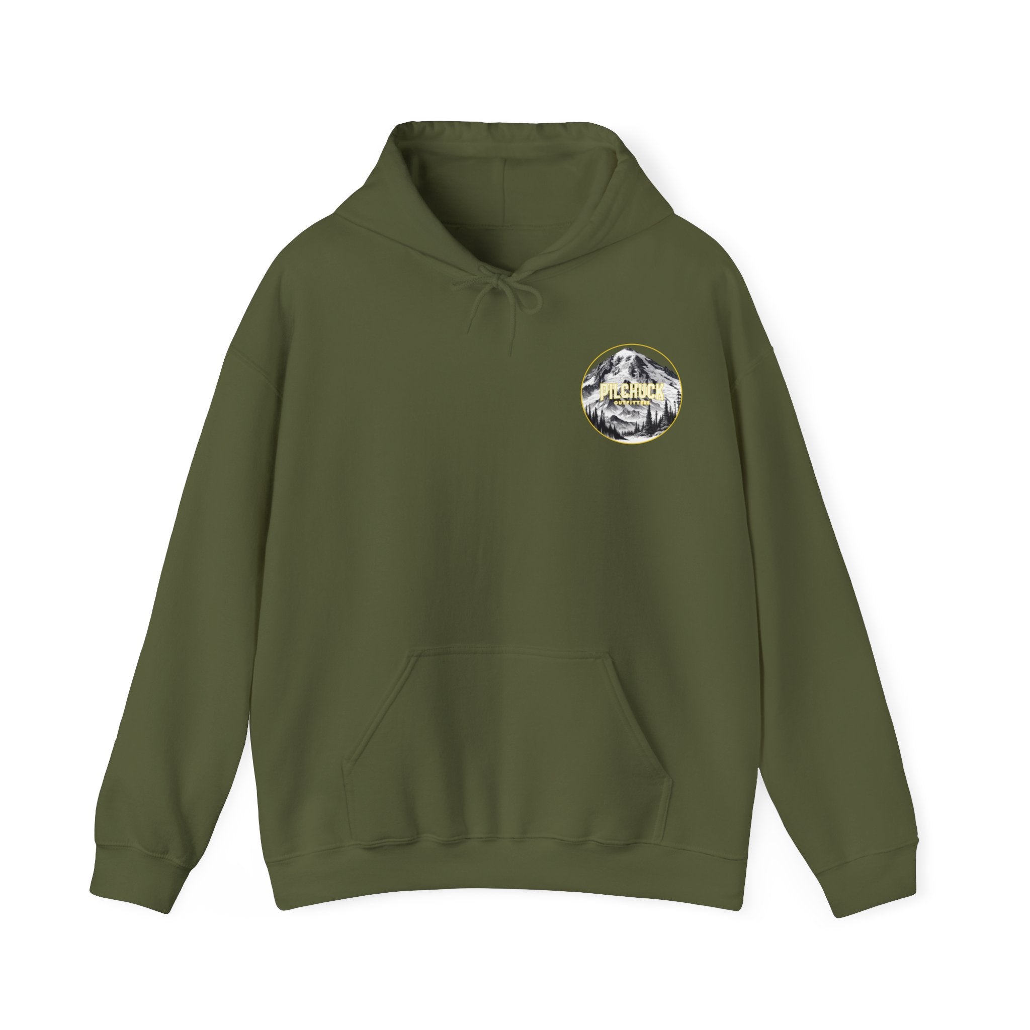 Mount Baker Circle Unisex Heavy Blend Hooded Sweatshirt