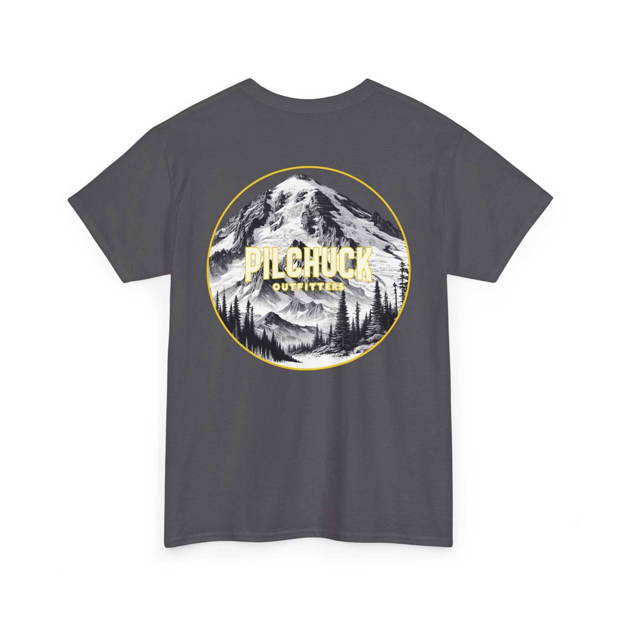 Mount Baker Circle Unisex Heavy Cotton Tee