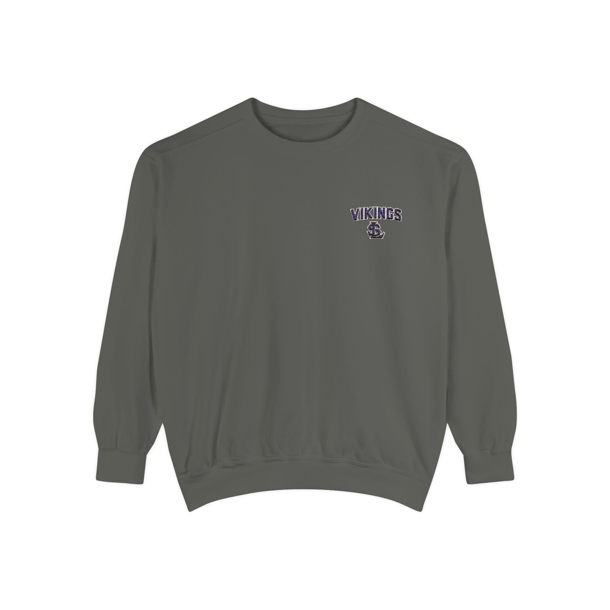 Vikings Embroidered Chest Logo Sweatshirt