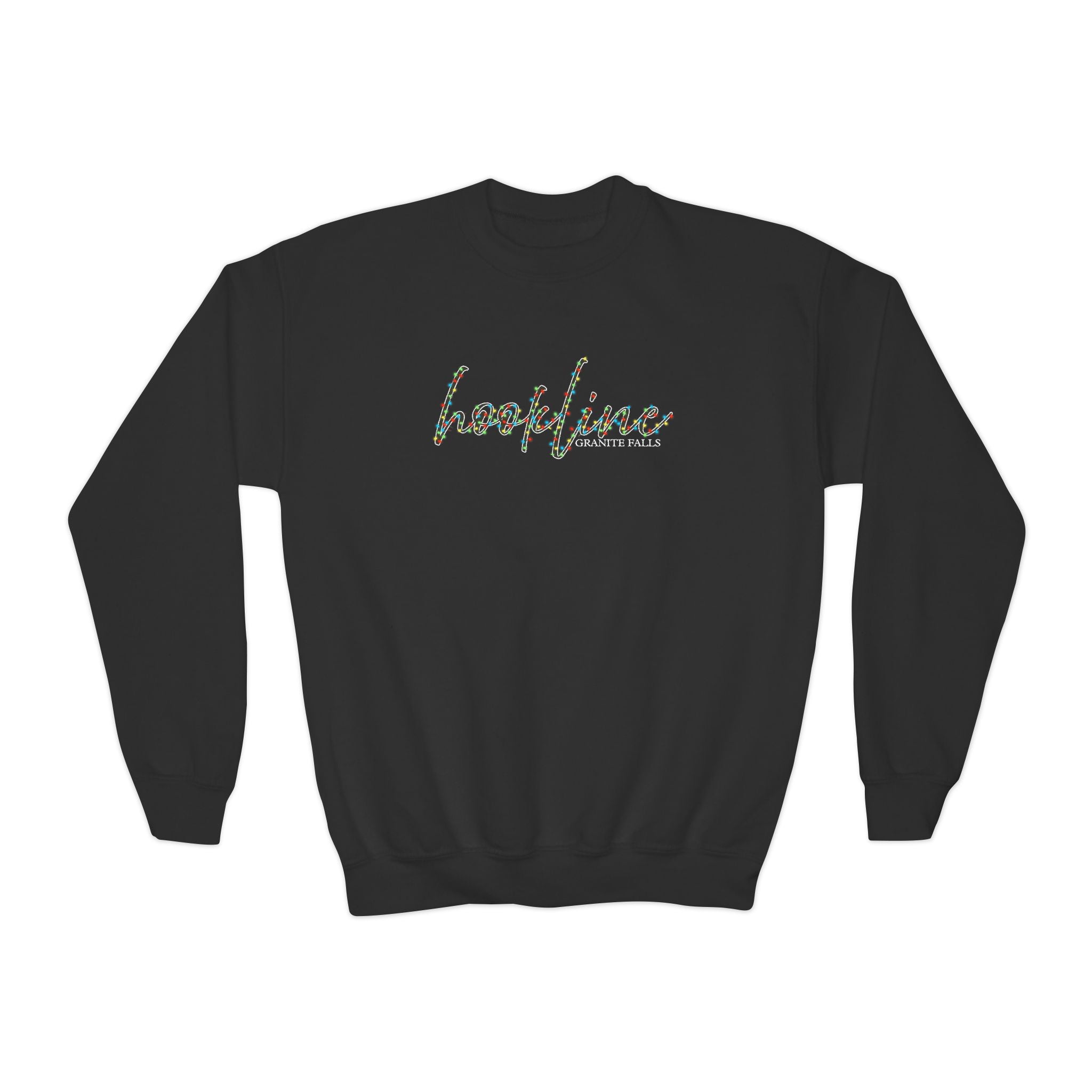 Youth Hookline Christmas Lights Sweatshirt