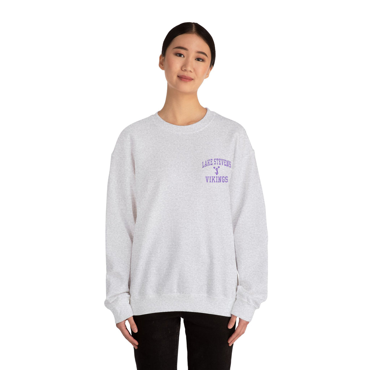 Lake Stevens Vikings Cheer Embroidered Sweatshirt