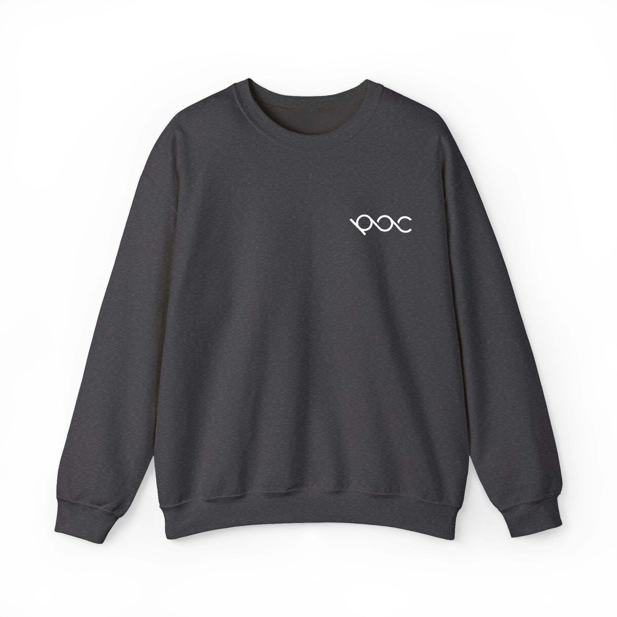 PAC White Embroidered Sweatshirt