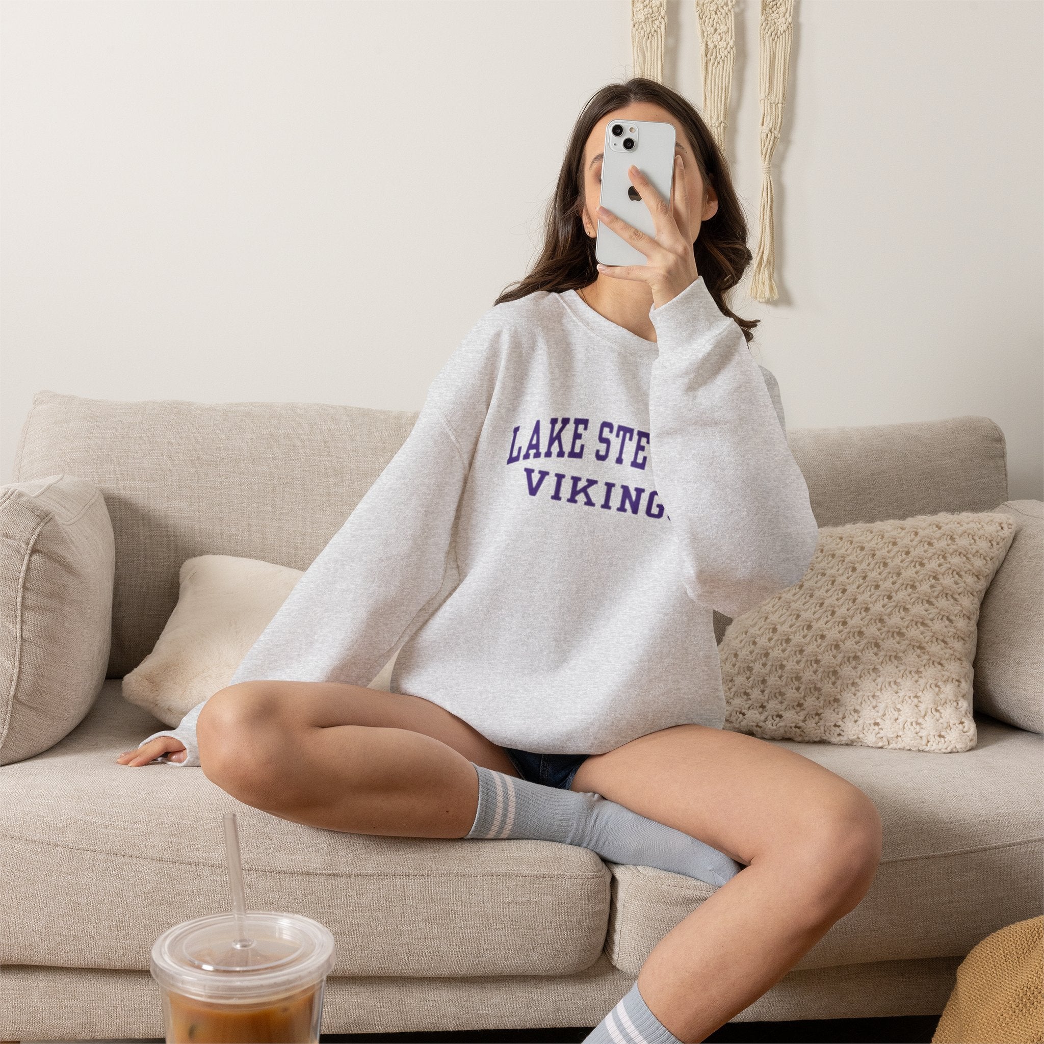 Lake Stevens Vikings Crewneck Sweatshirt