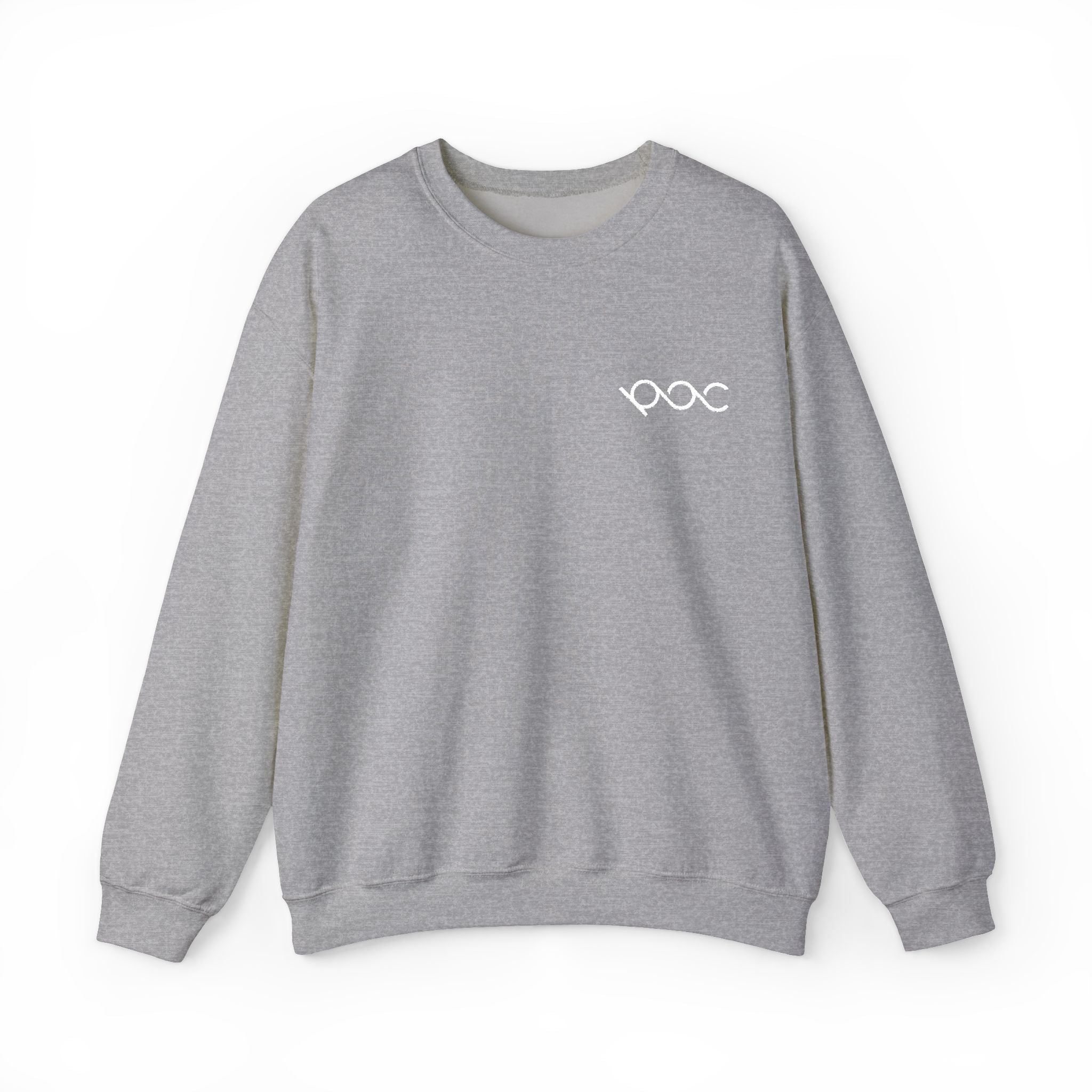 PAC White Embroidered Sweatshirt