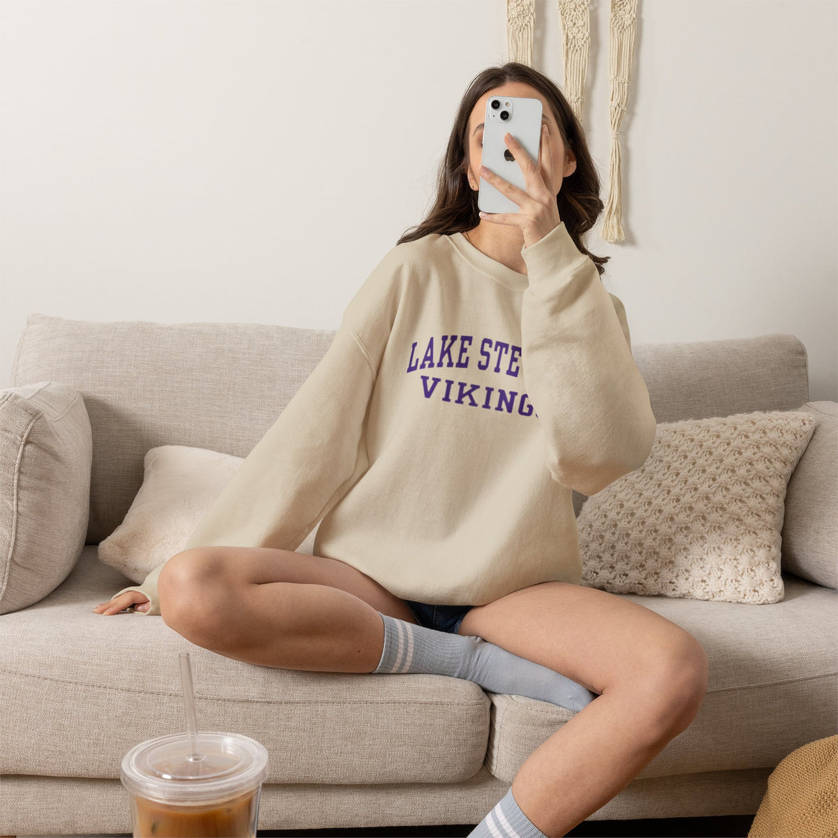 Lake Stevens Vikings Crewneck Sweatshirt