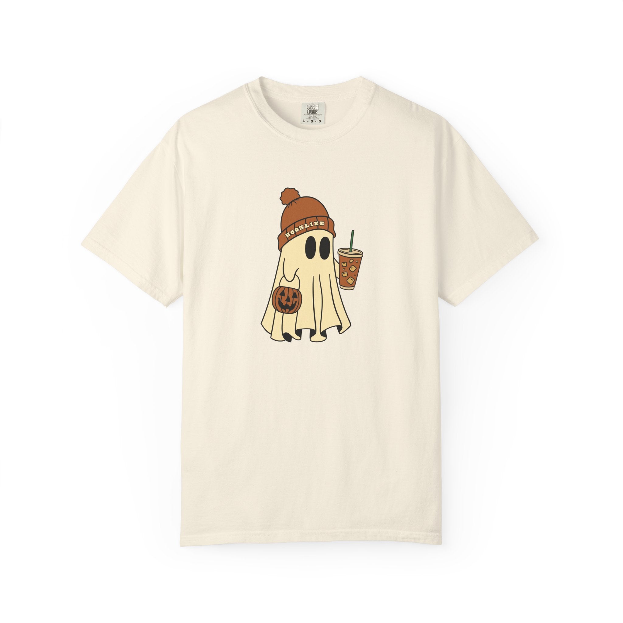 Iced Coffee Hookline Ghost T-shirt