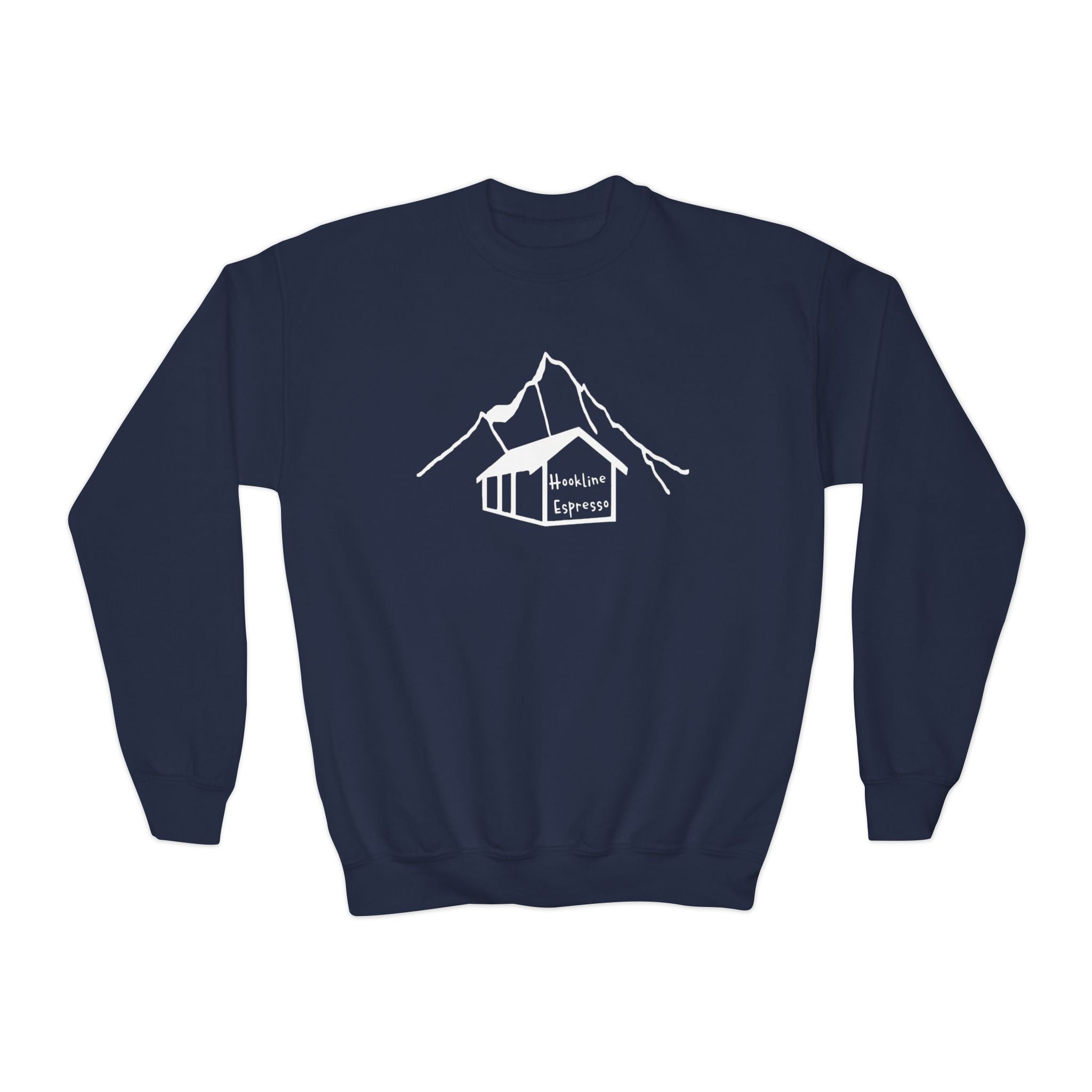 Hookline Classic Youth Crewneck Sweatshirt