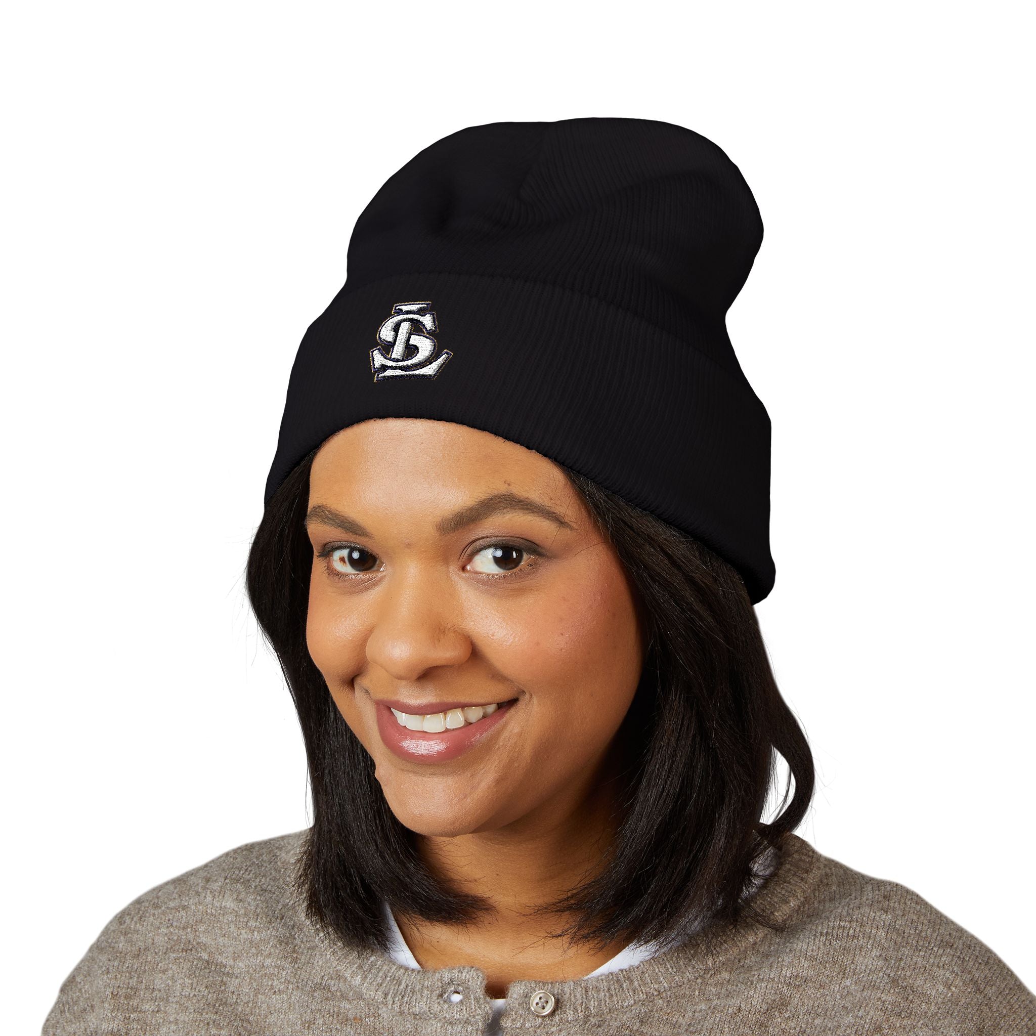Embroidered LS Cuffed Beanie