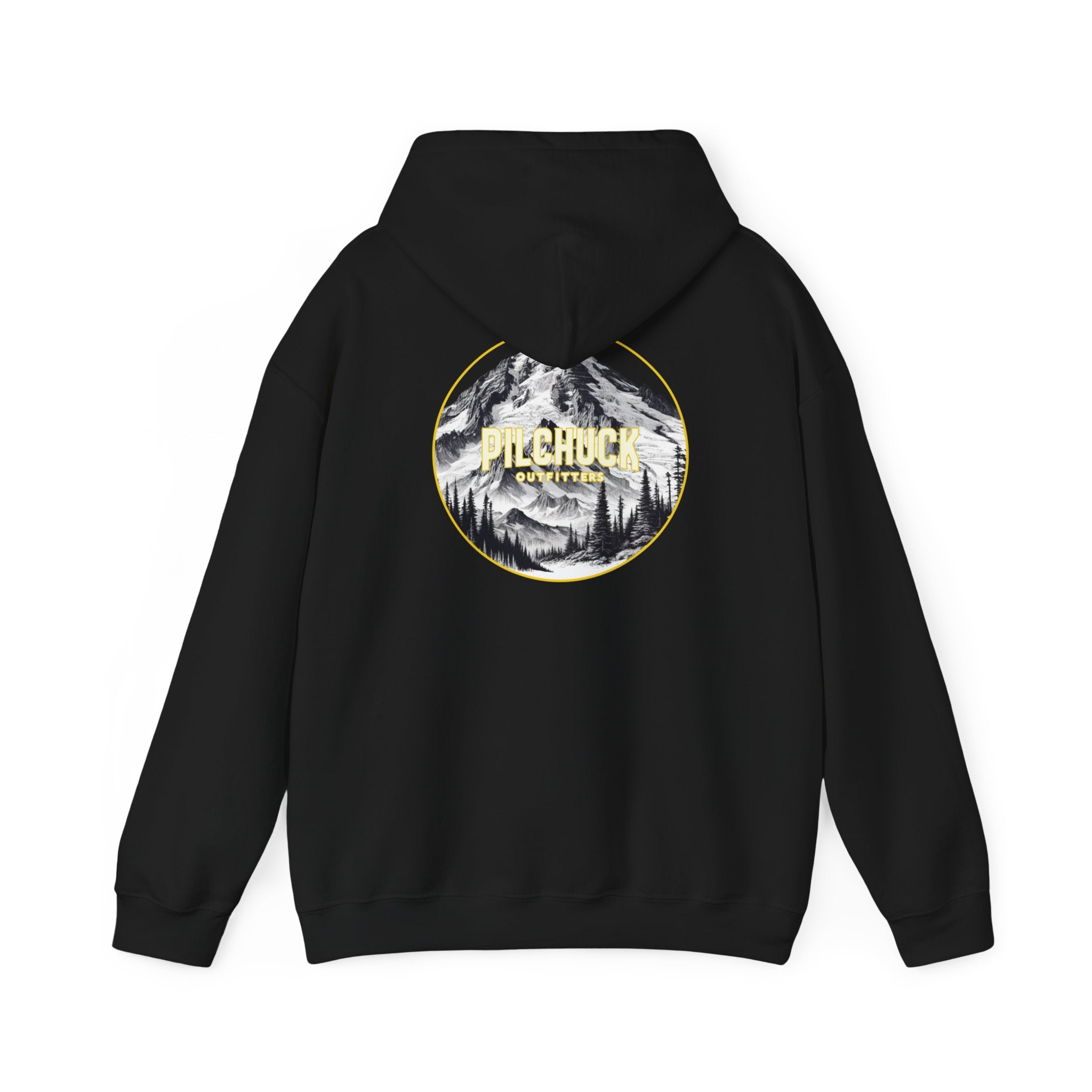 Mount Baker Circle Unisex Heavy Blend Hooded Sweatshirt