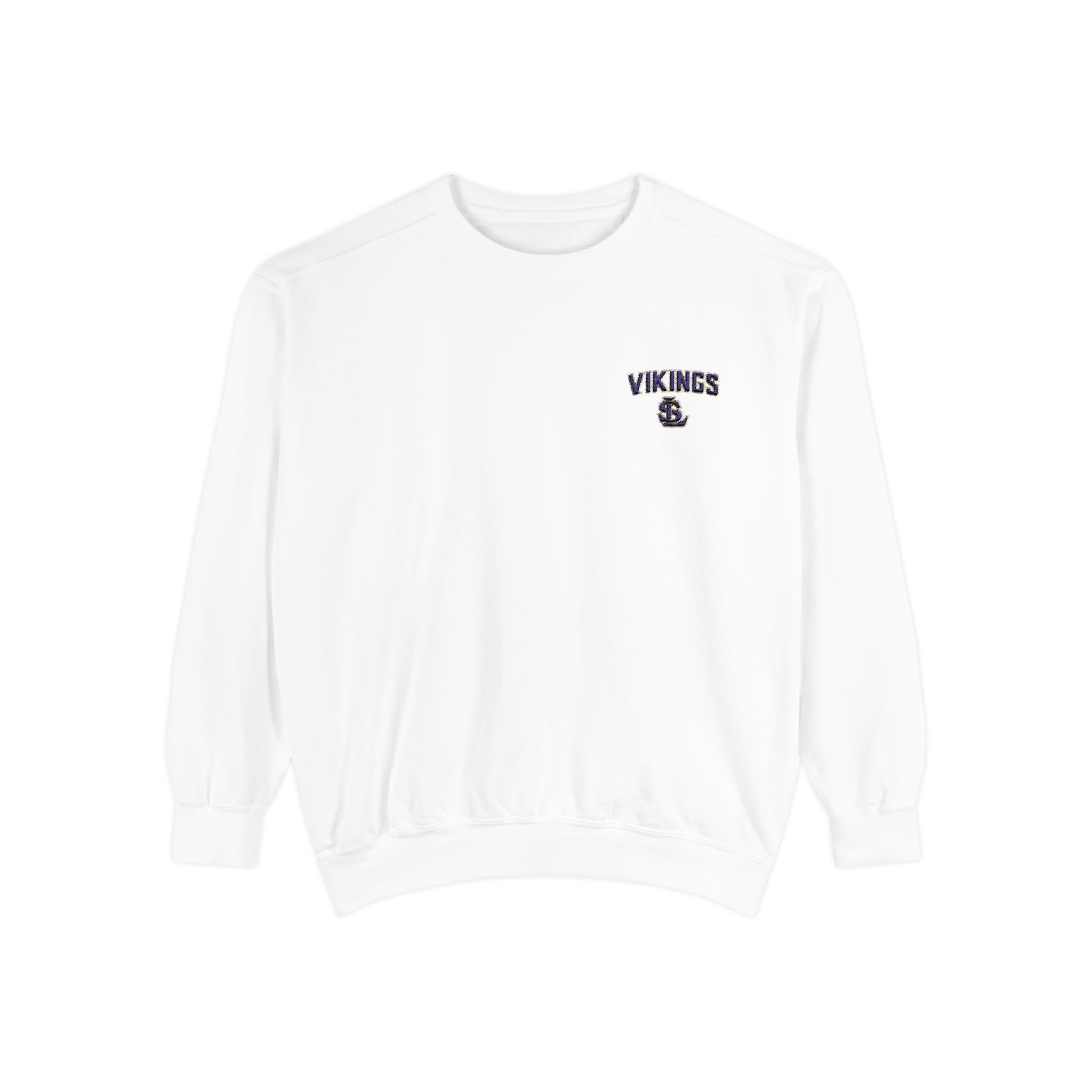 Vikings Embroidered Chest Logo Sweatshirt