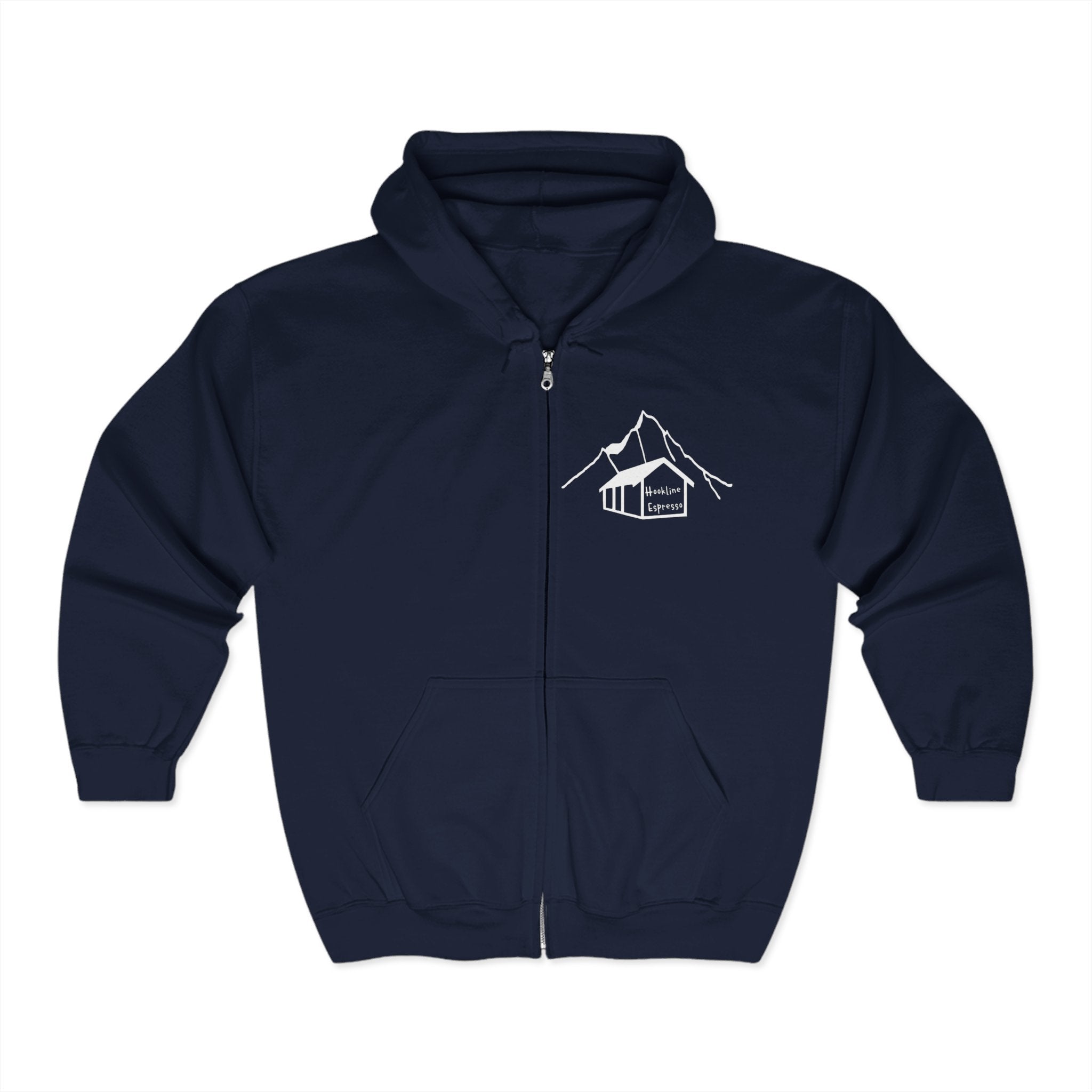 Classic Hookline Full Zip Hooded Sweatshirt