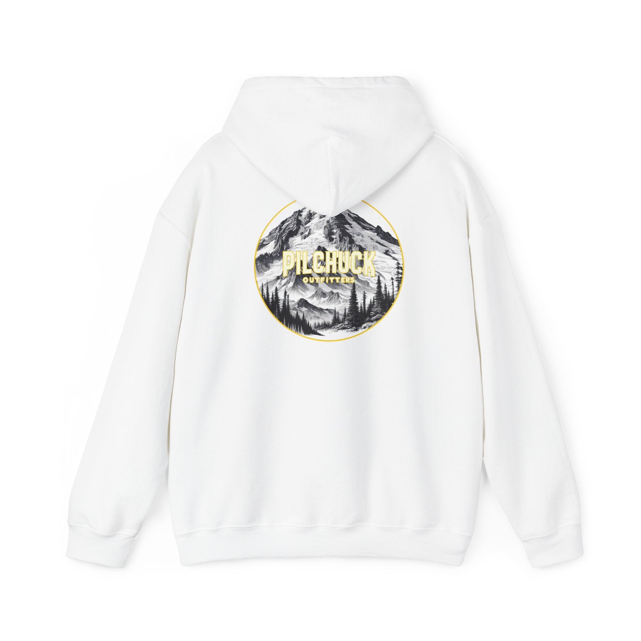 Mount Baker Circle Unisex Heavy Blend Hooded Sweatshirt