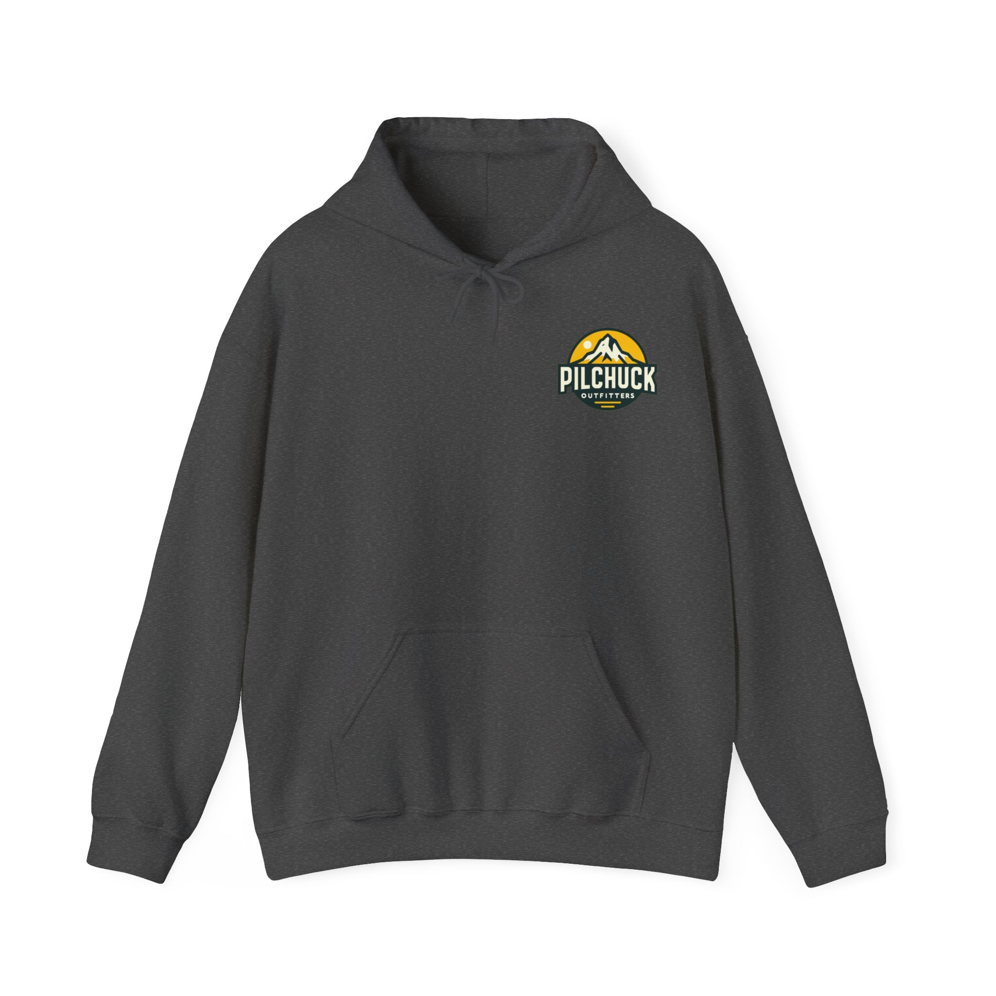 Classic Logo Pilchuck Outfitters Unisex Heavy Blend Hooded Sweatshirt
