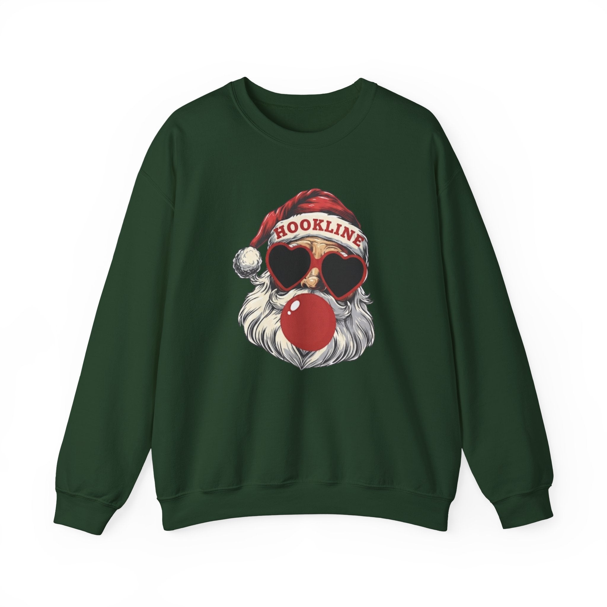 Hookline Santa Crewneck Sweatshirt