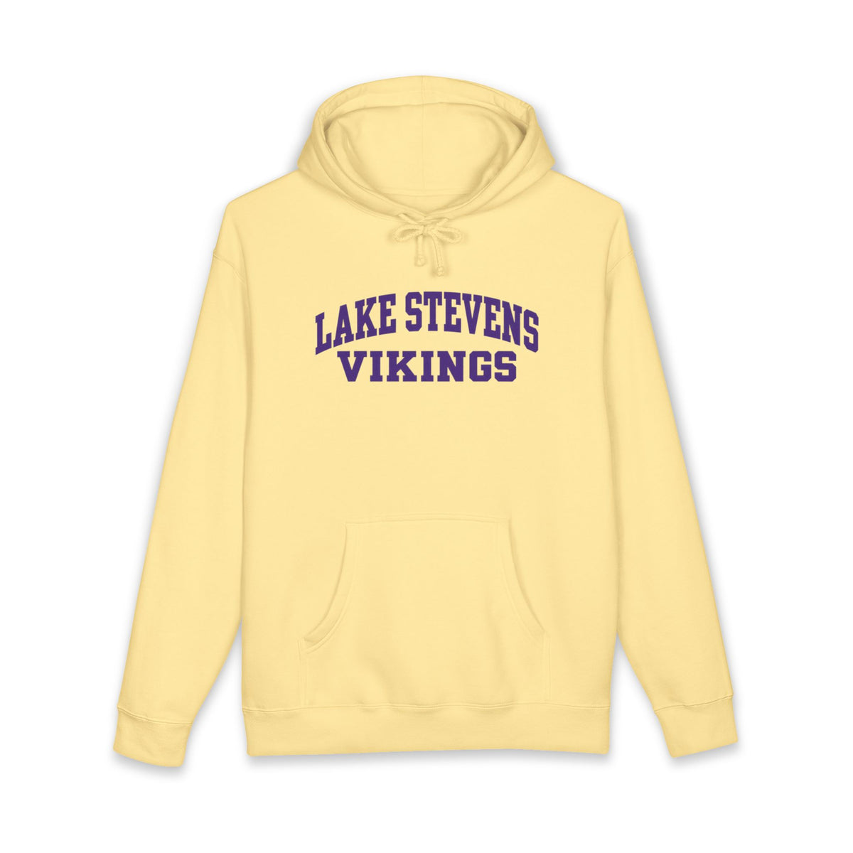 Lake Stevens Vikings Hoodie – Dark Purple Logo