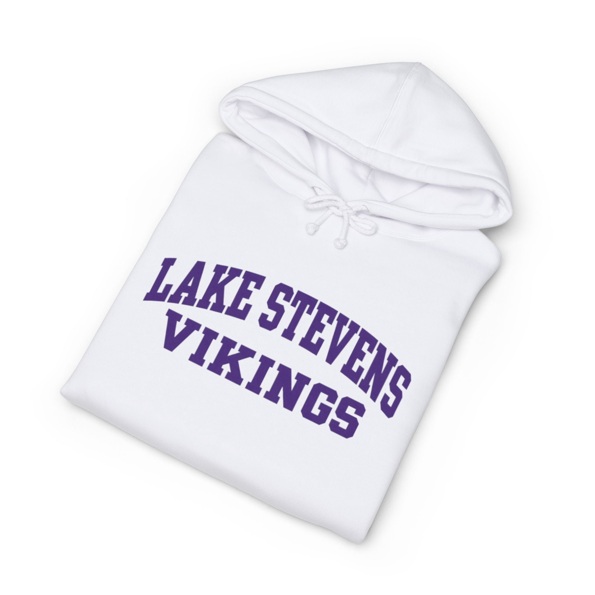 Lake Stevens Vikings Hoodie – Dark Purple Logo