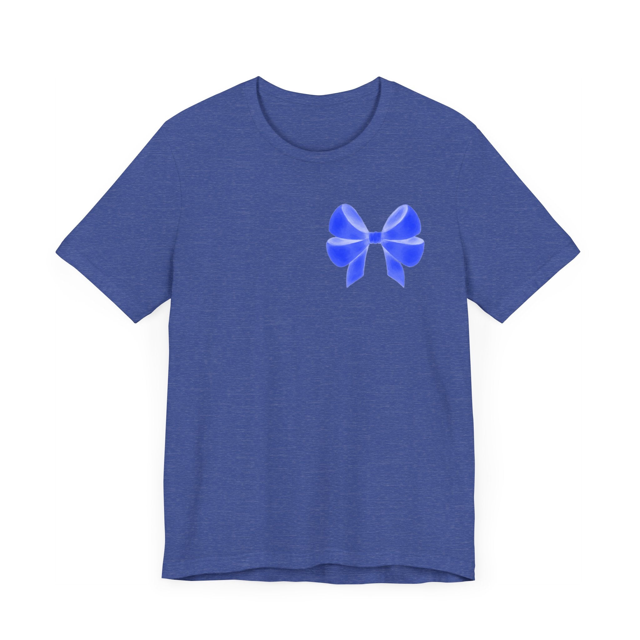 Blue Bow Fourth of July T-Shirt
