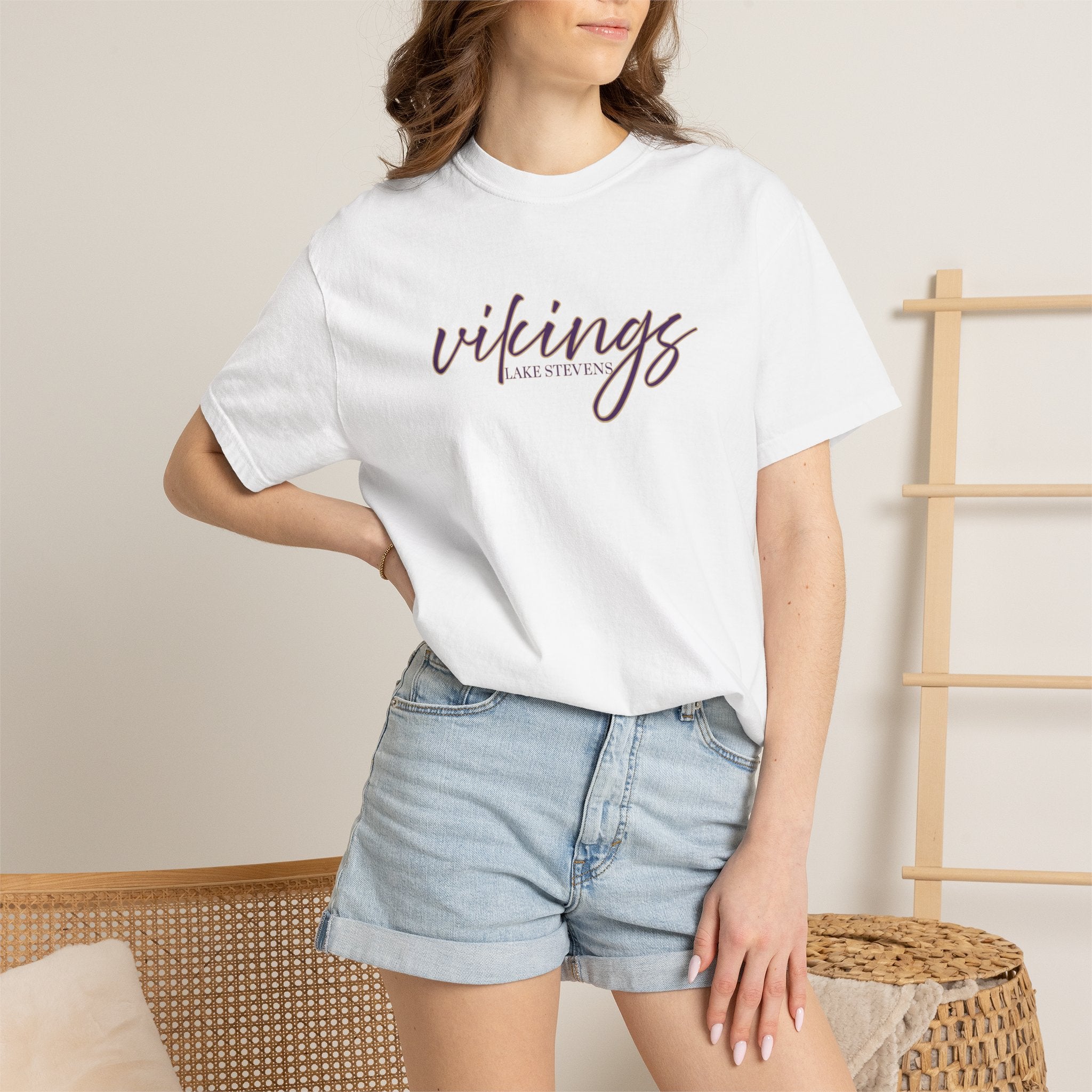 Lake Stevens Vikings Script Tee