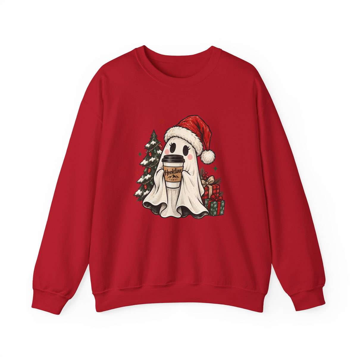 Santa Ghost Hookline Sweatshirt