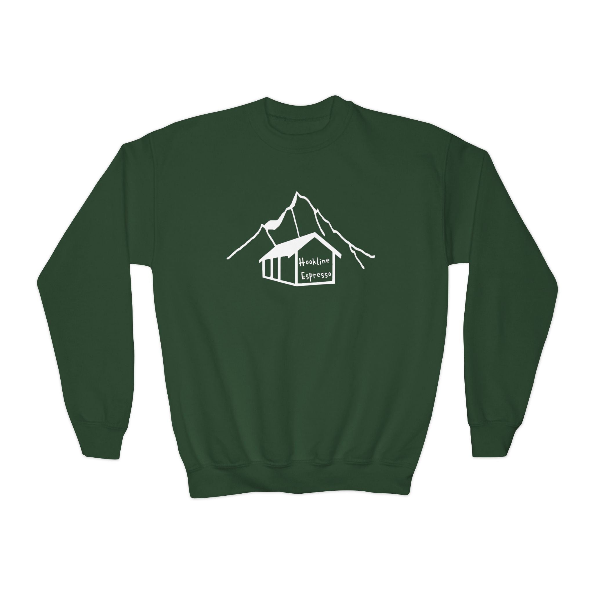 Hookline Classic Youth Crewneck Sweatshirt