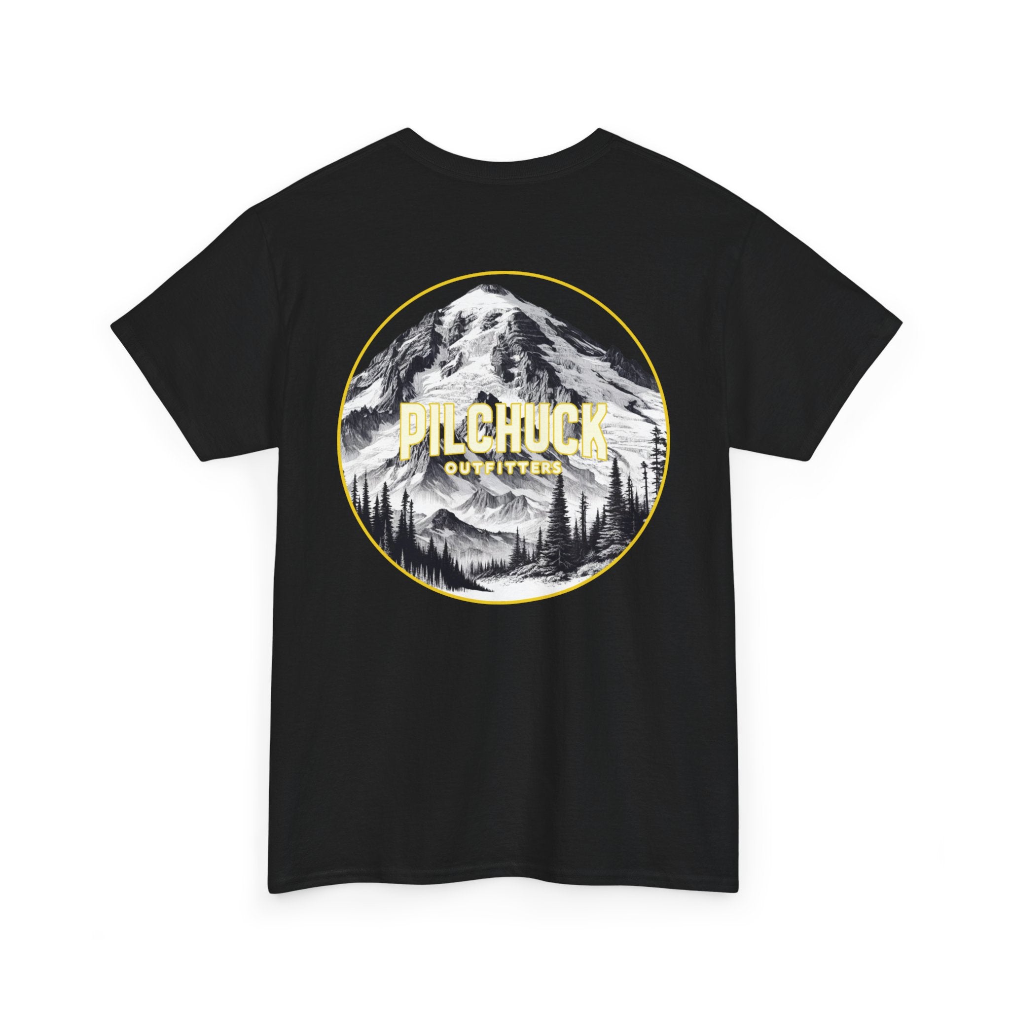 Mount Baker Circle Unisex Heavy Cotton Tee