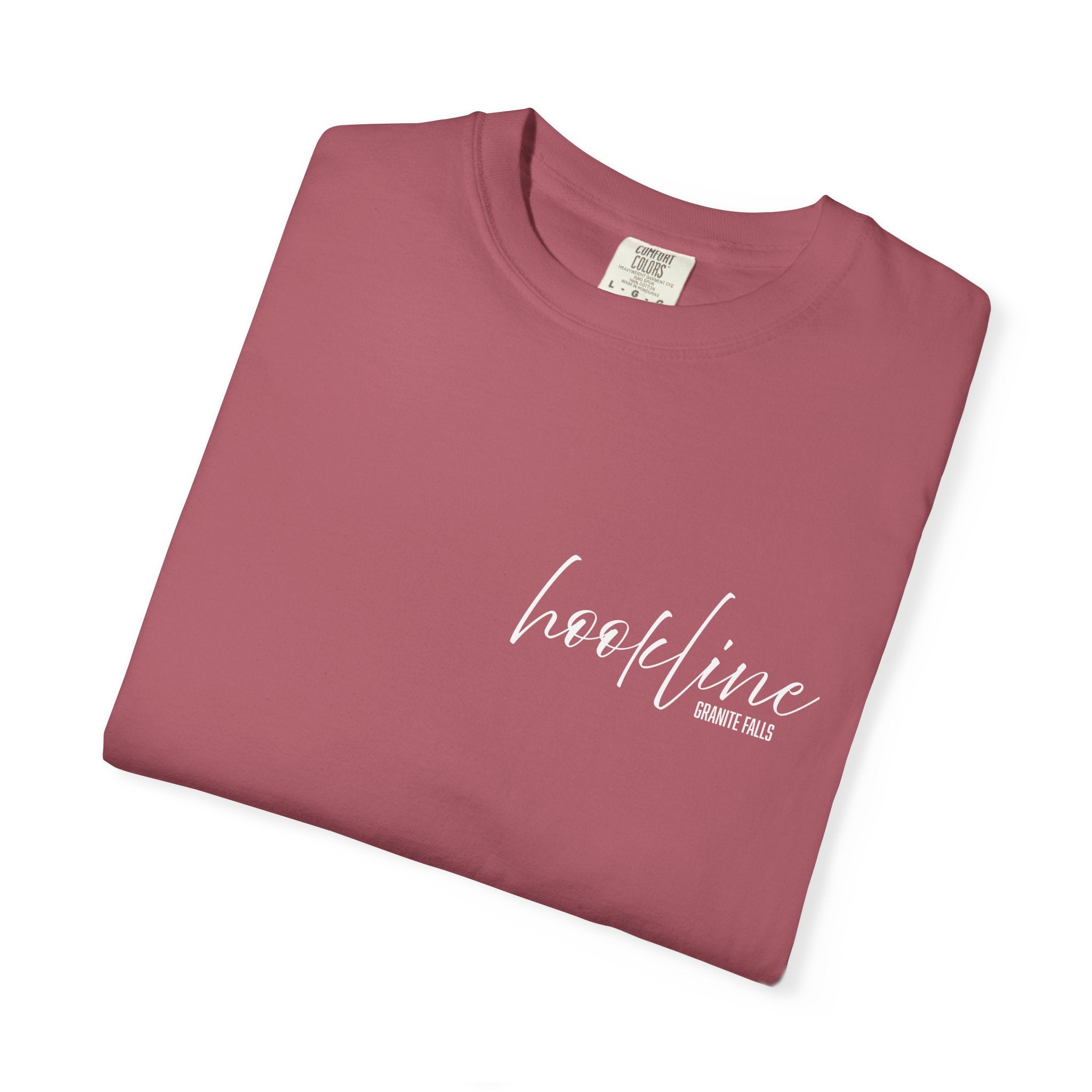 Hookline White Font T-shirt