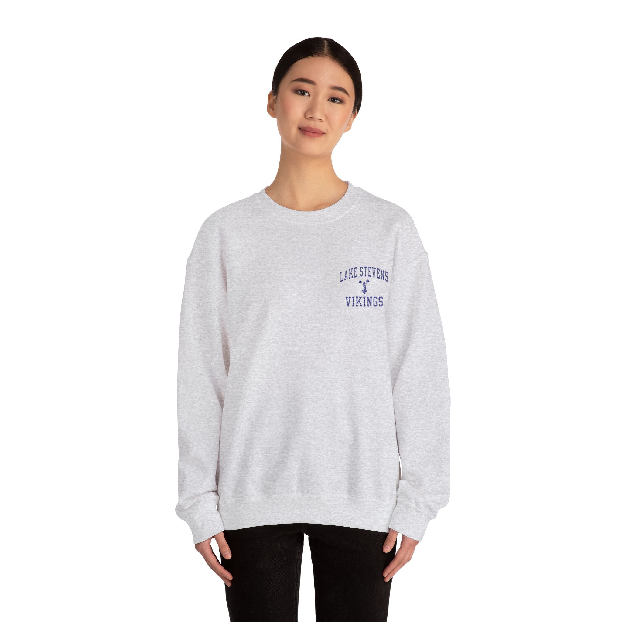 Lake Stevens Vikings Cheer Embroidered Sweatshirt