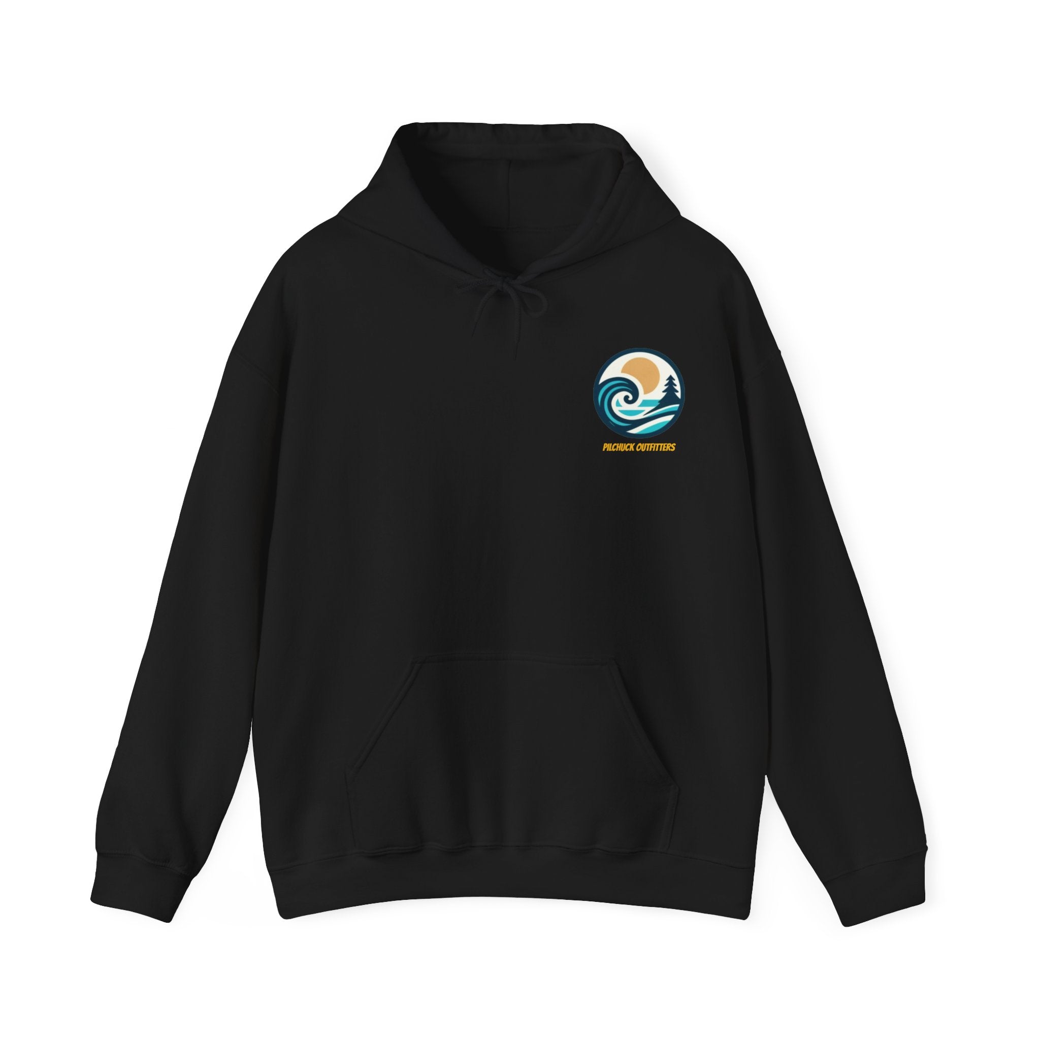 Circle Wave PNW Icon Unisex Heavy Blend Hooded Sweatshirt
